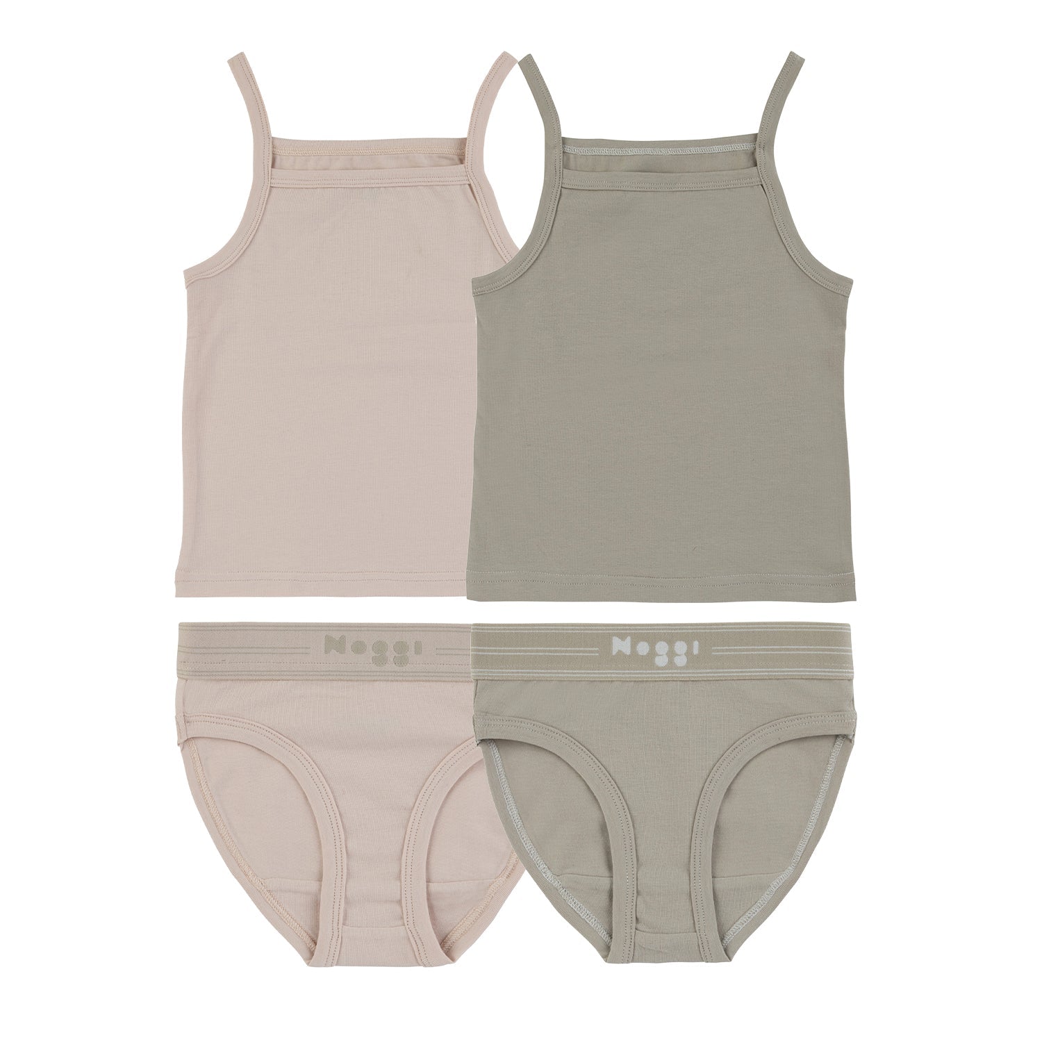 Logo Band Mauve + Taupe (2 Sets)