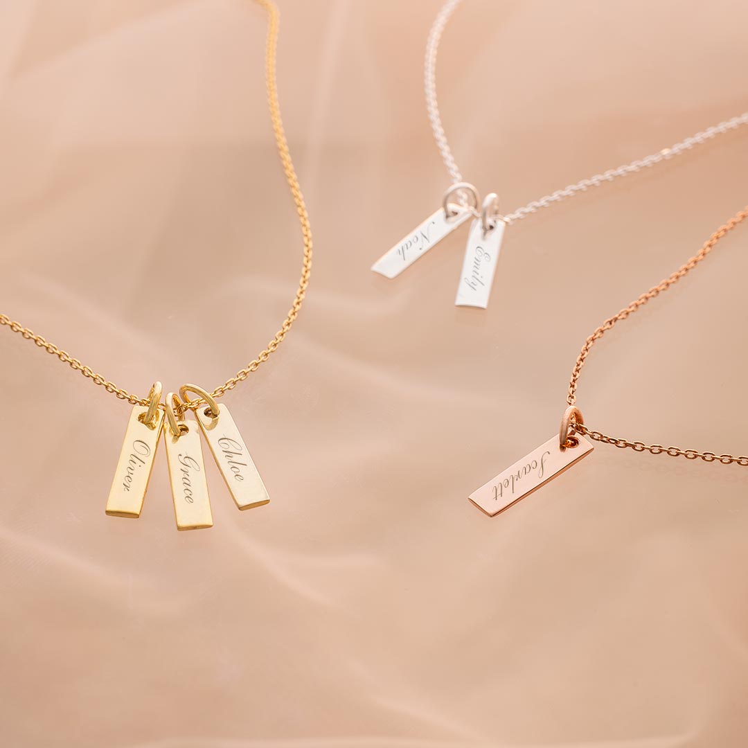Mysha Personalized Dual Bar Of Love