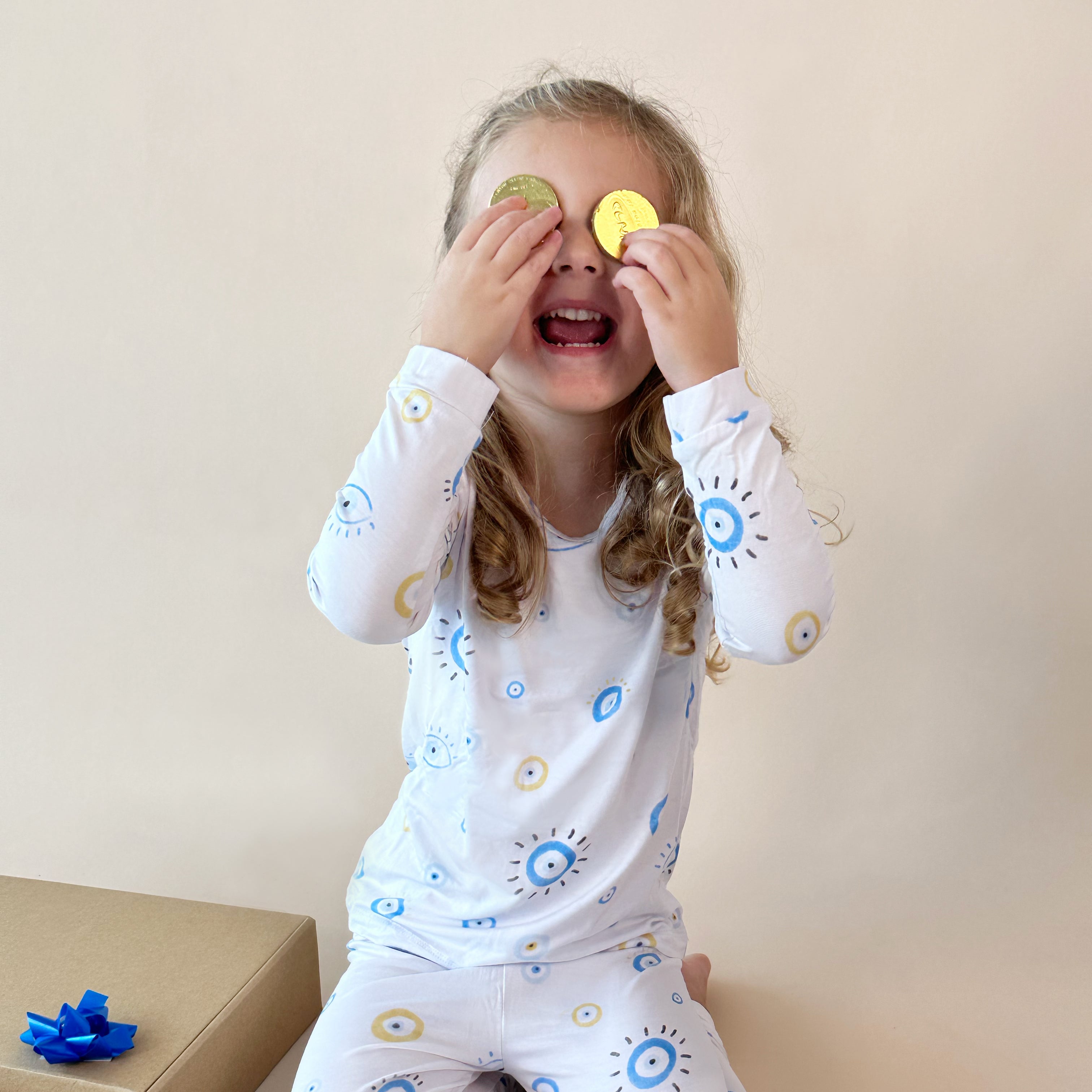 Toddler Pajama Set In Eye See You
