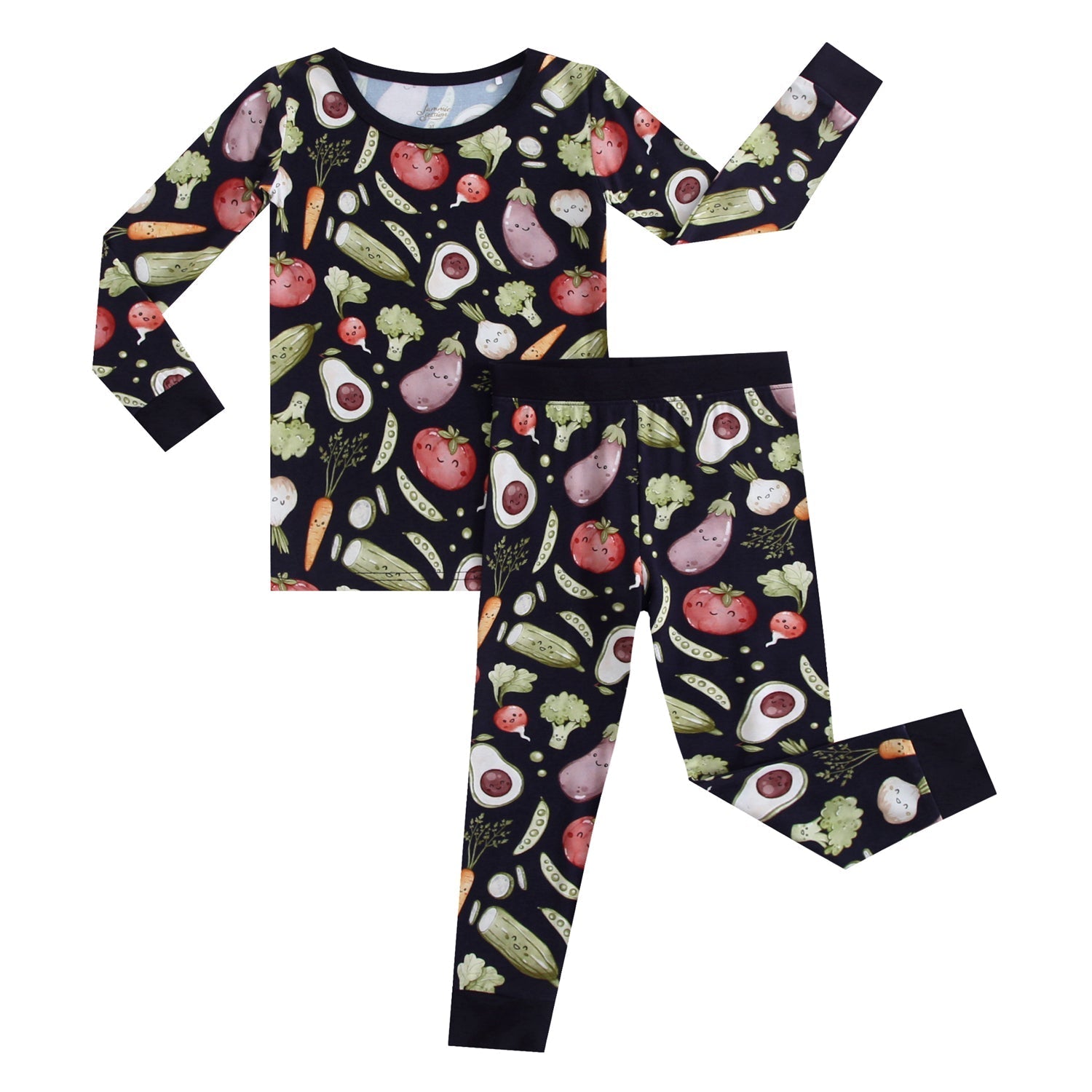 Love You Veggie Much Long Sleeve Pj's