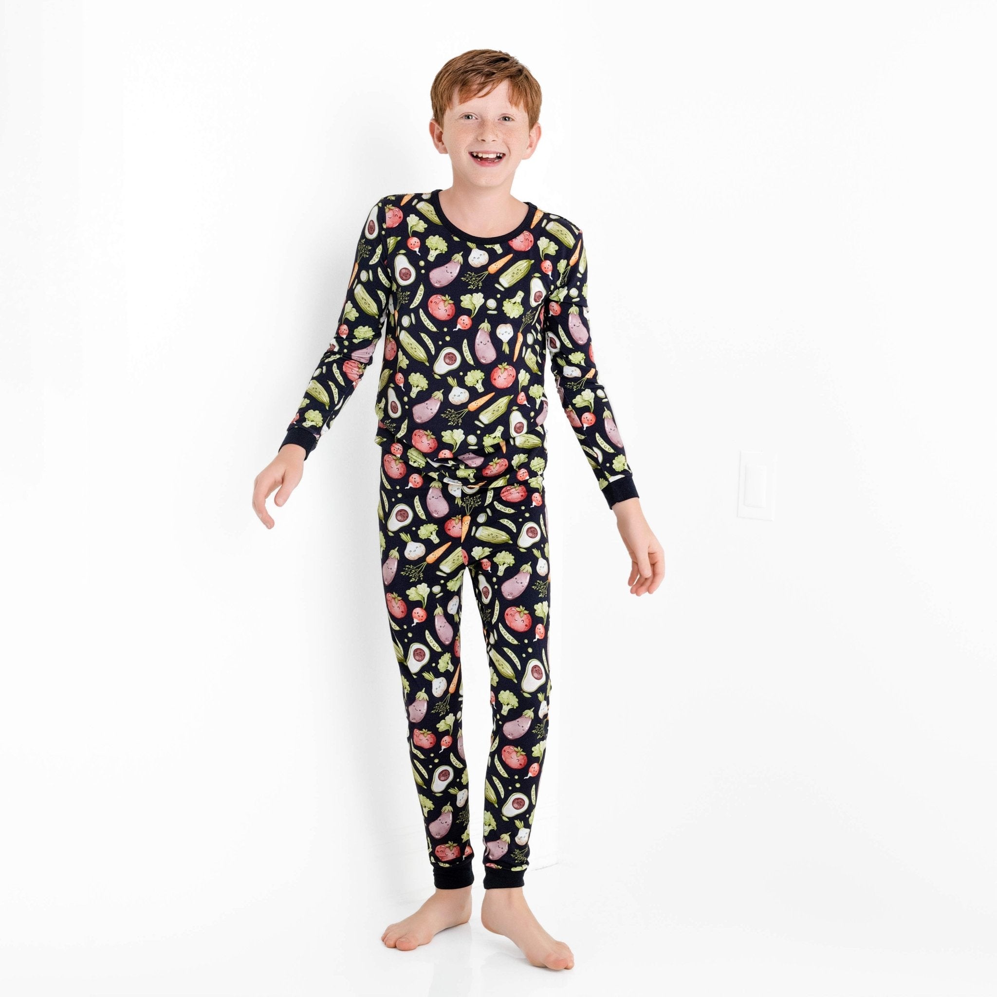 Love You Veggie Much Long Sleeve Pj's