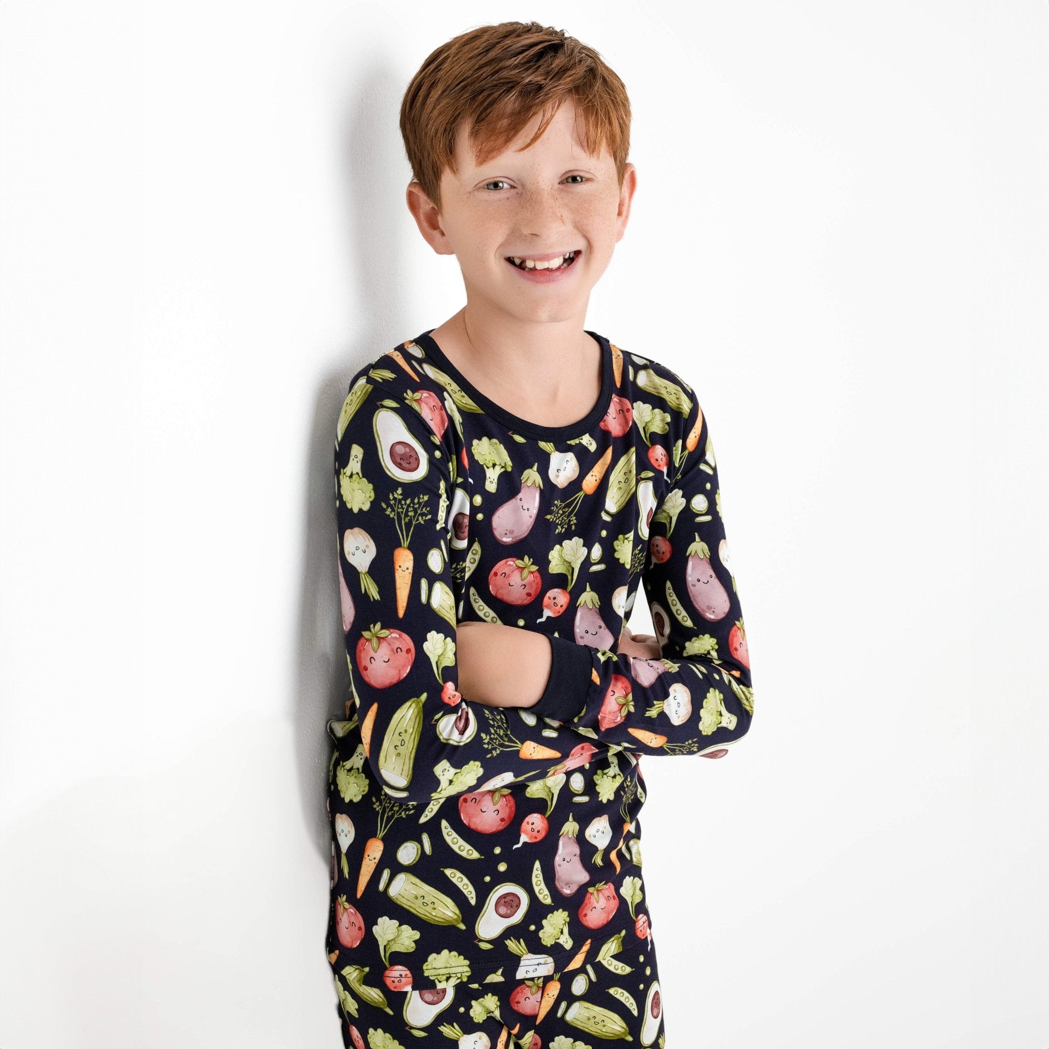 Love You Veggie Much Long Sleeve Pj's