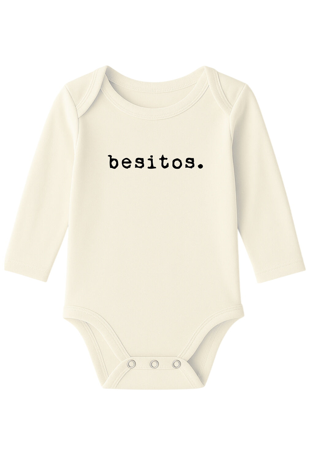 Besitos Organic Cotton Baby Bodysuit Long Sleeve