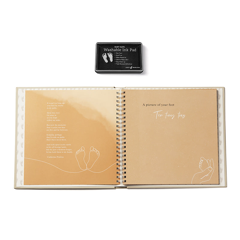 My Foot Book: Footprints Through The First Year