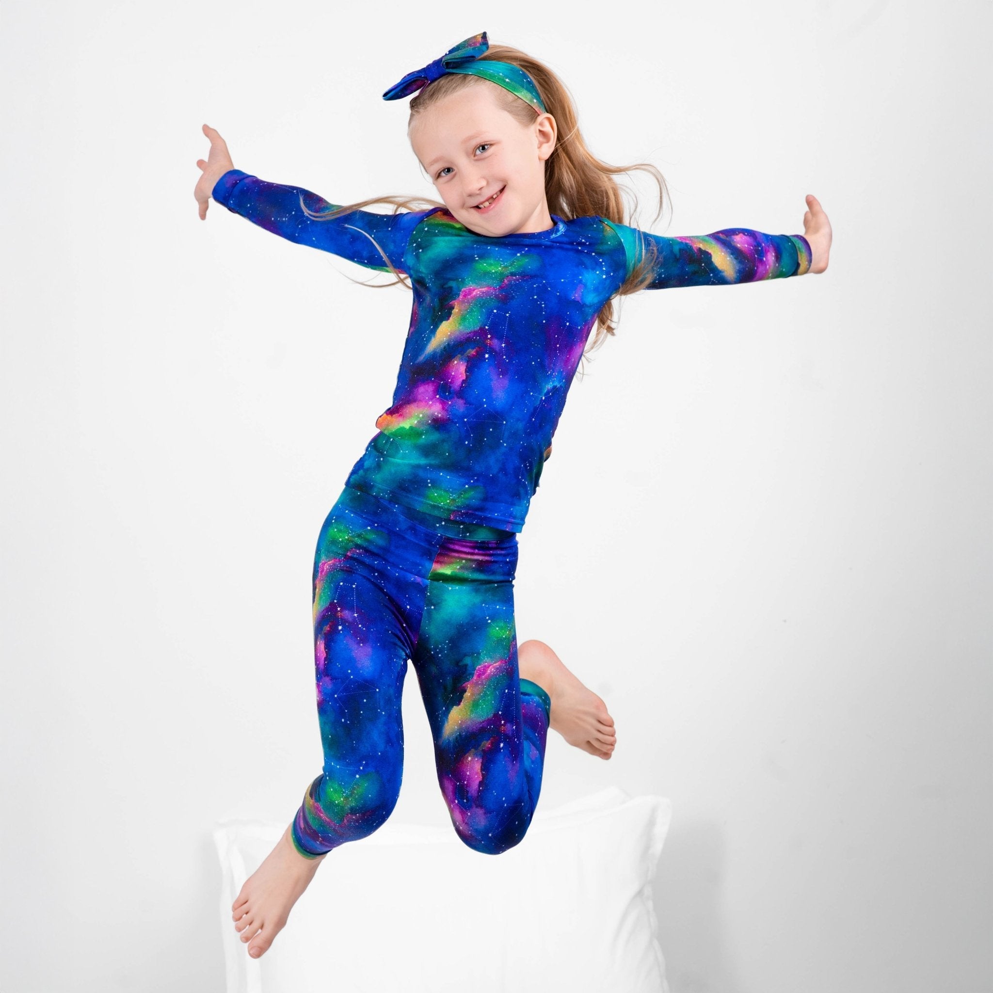 Luminara Galaxy Long Sleeve Pj's