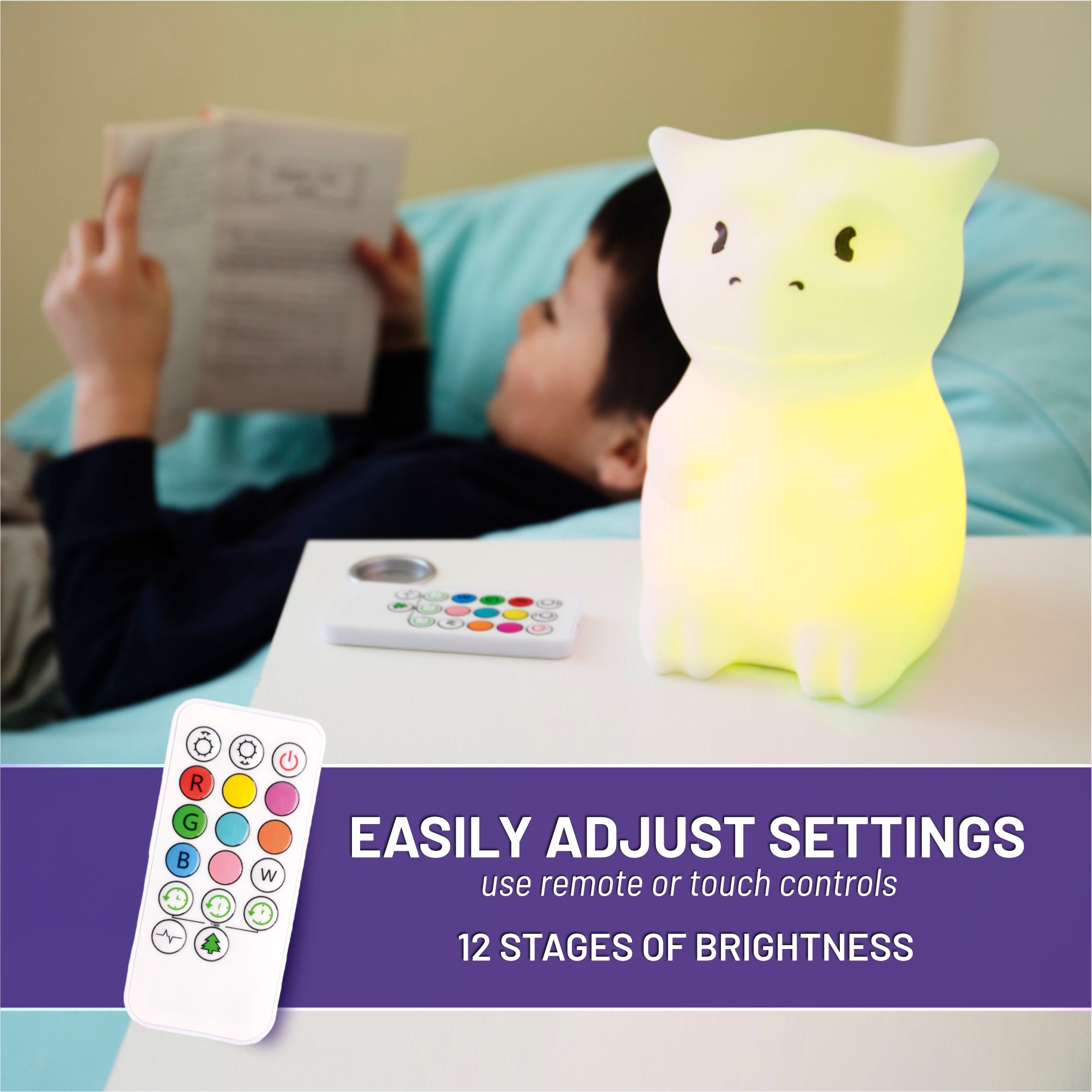 Lumipets® Dragon- Children's Nursery Touch Night Light