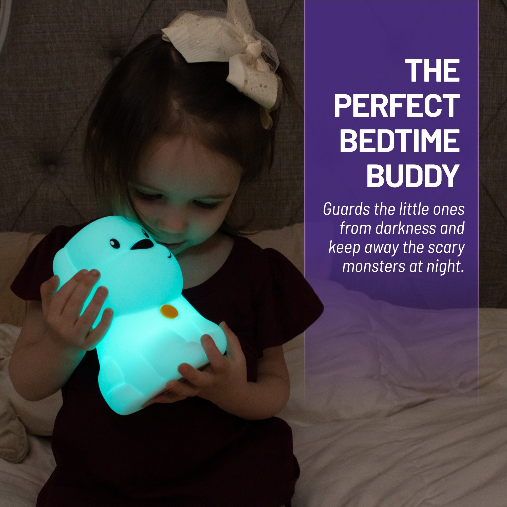 Lumipets® Pepper The Puppy- Children's Touch Night Light