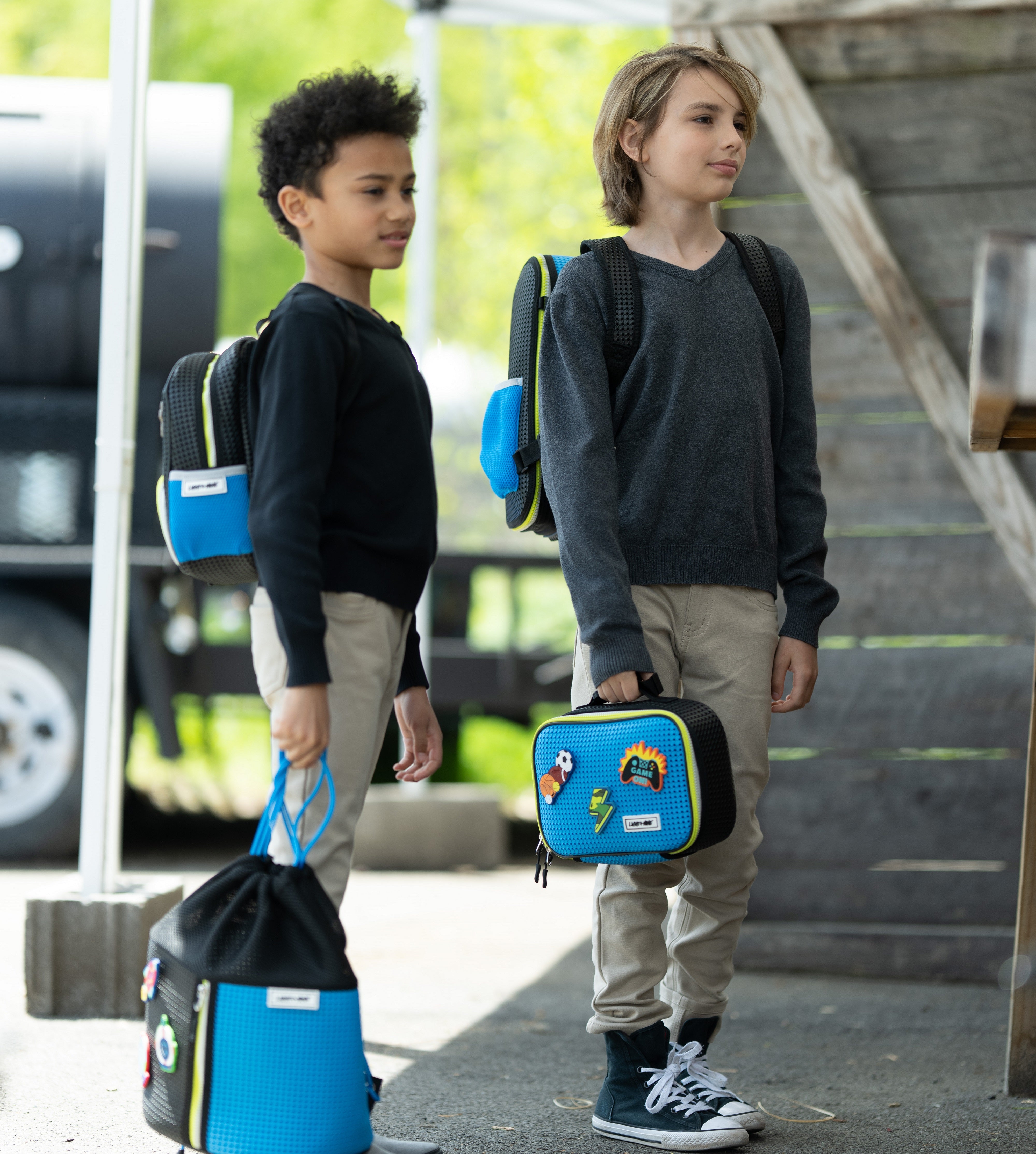Insulated Lunch Tote Electric Blue