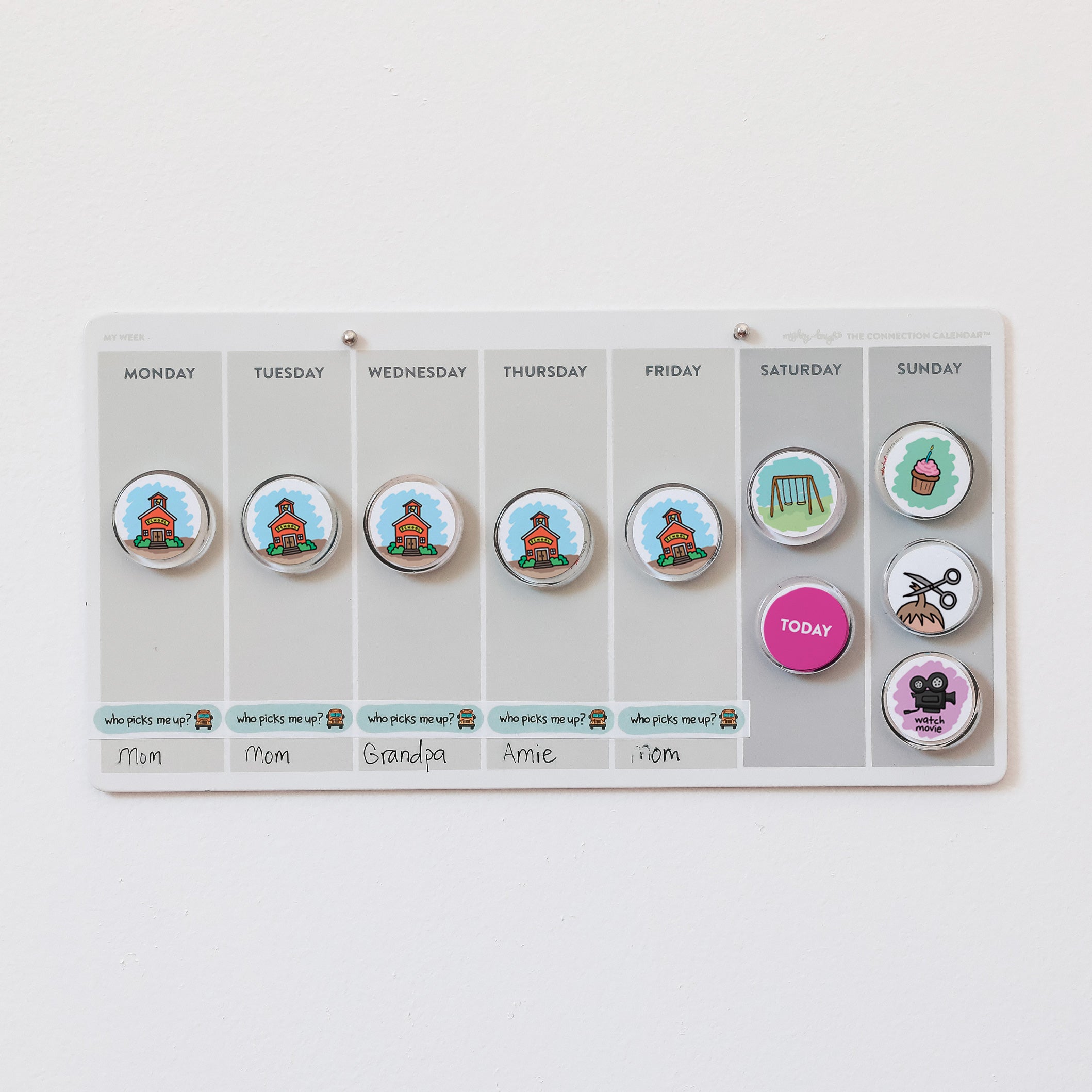 Weekly Calendar For Kids