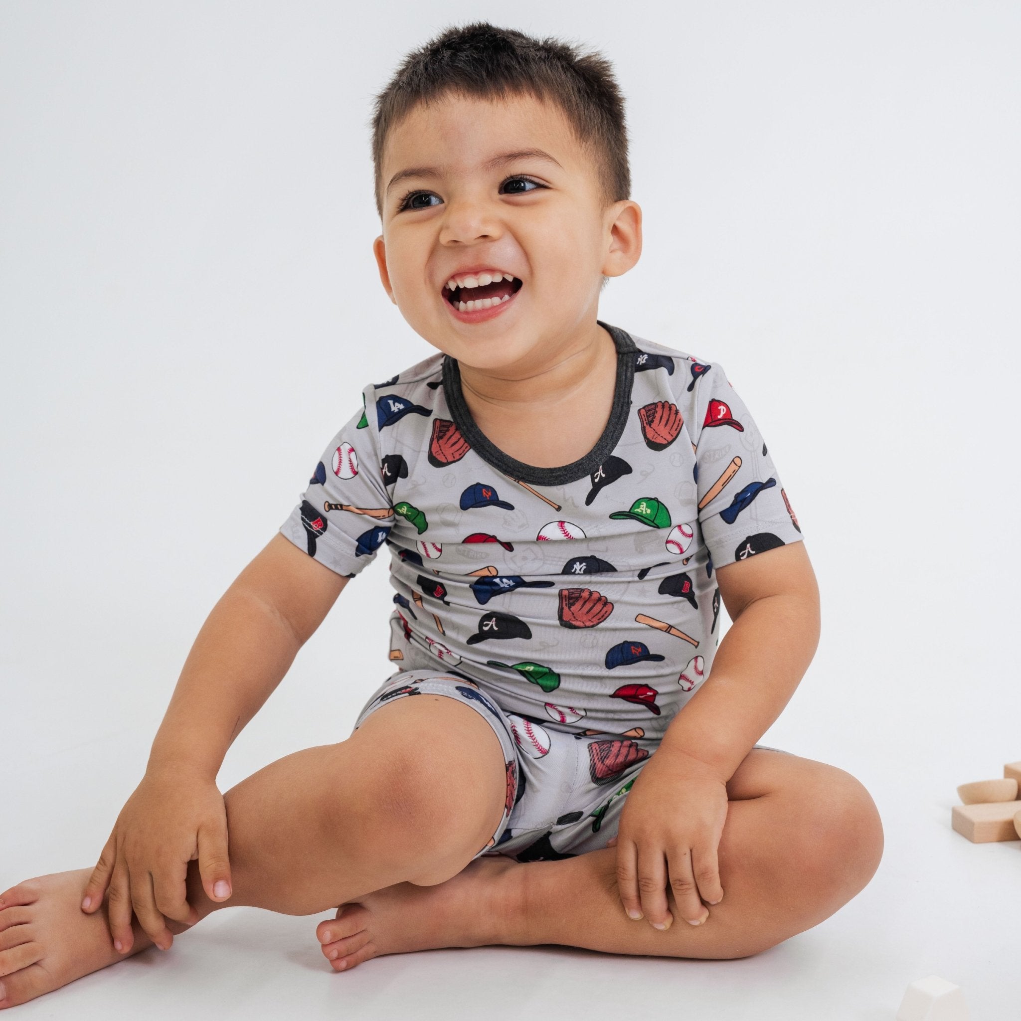 Major League Buddies Short Sleeve Pajamas