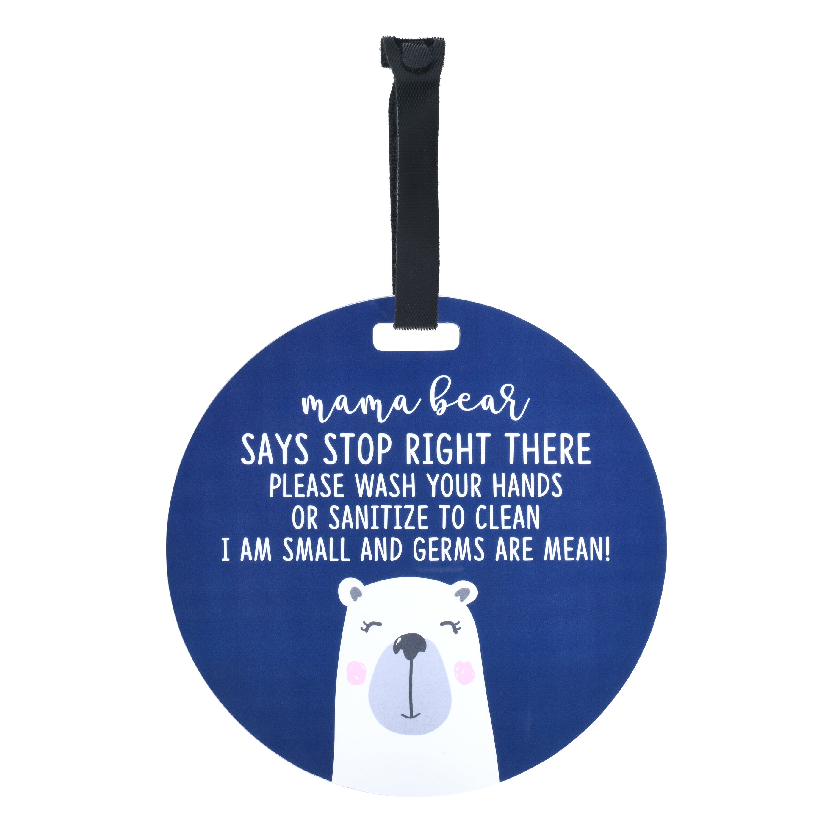 Mama Bear Please Don't Touch My Baby Car Seat Sign Tag