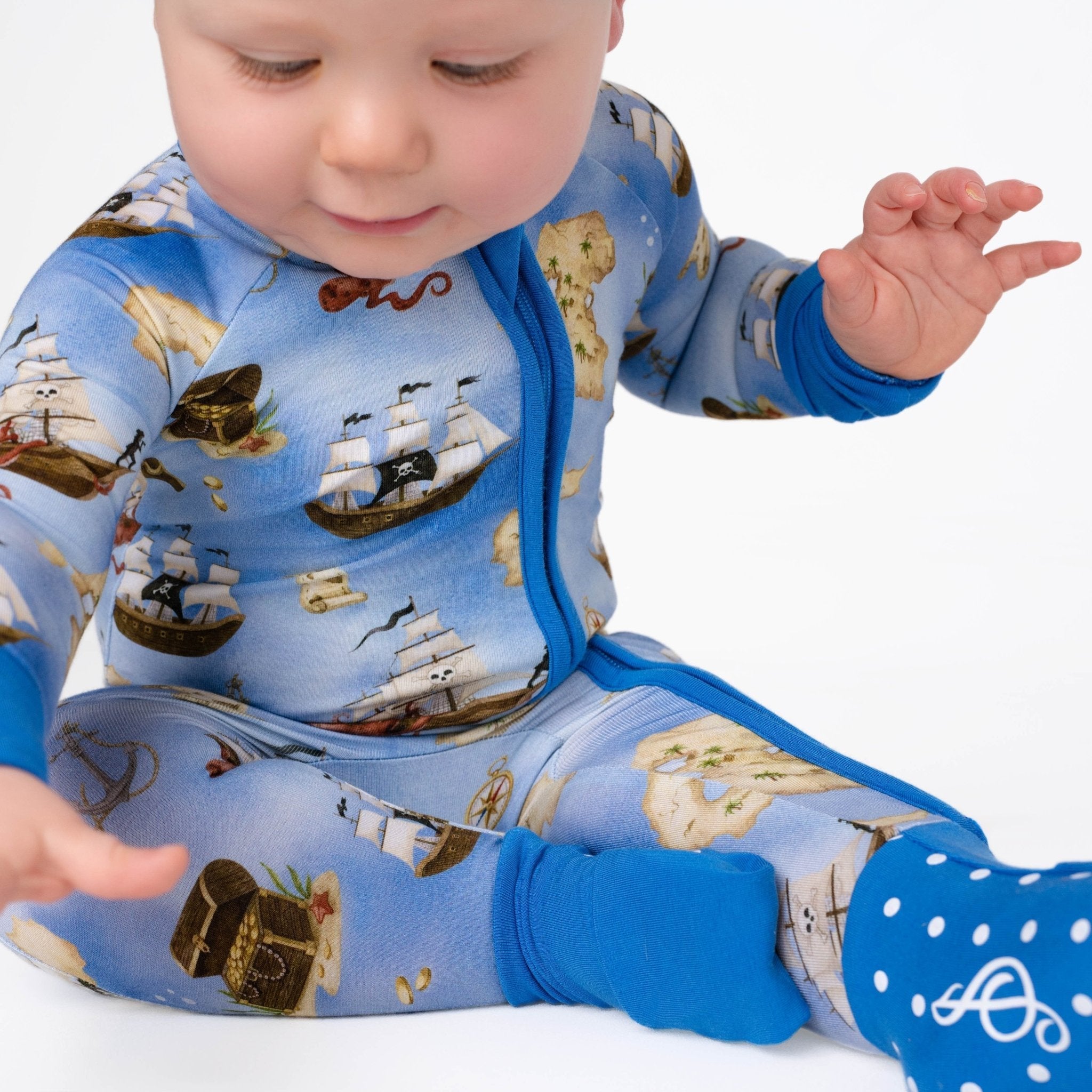 Maps And Mateys (pirate) Romper