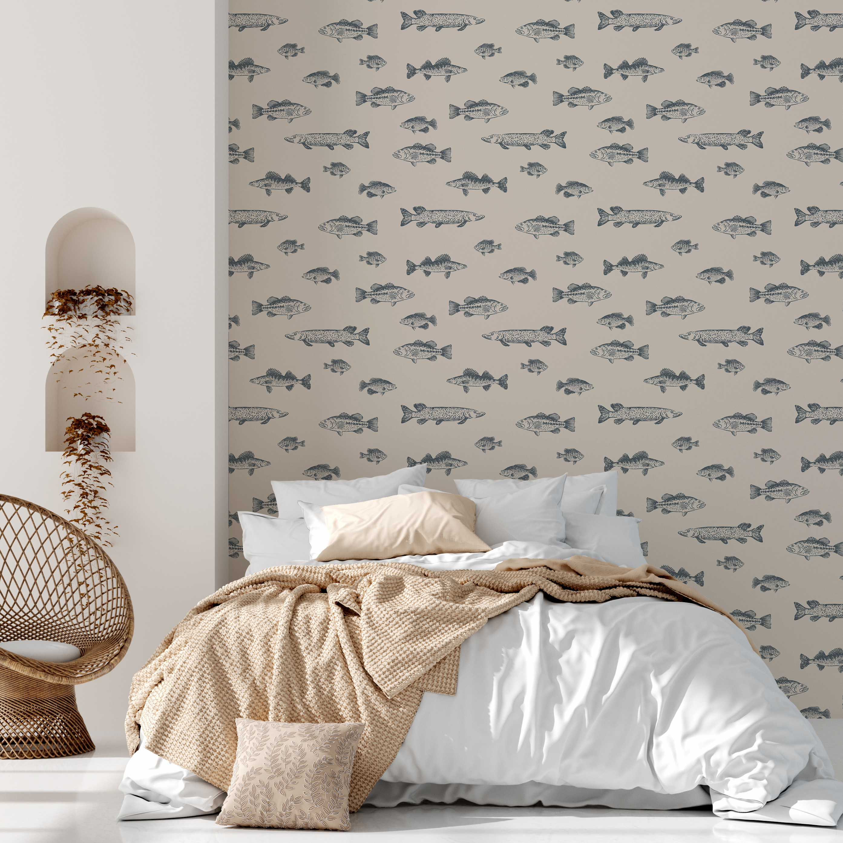 Marlin Wallpaper By Kim Hallquist Designs