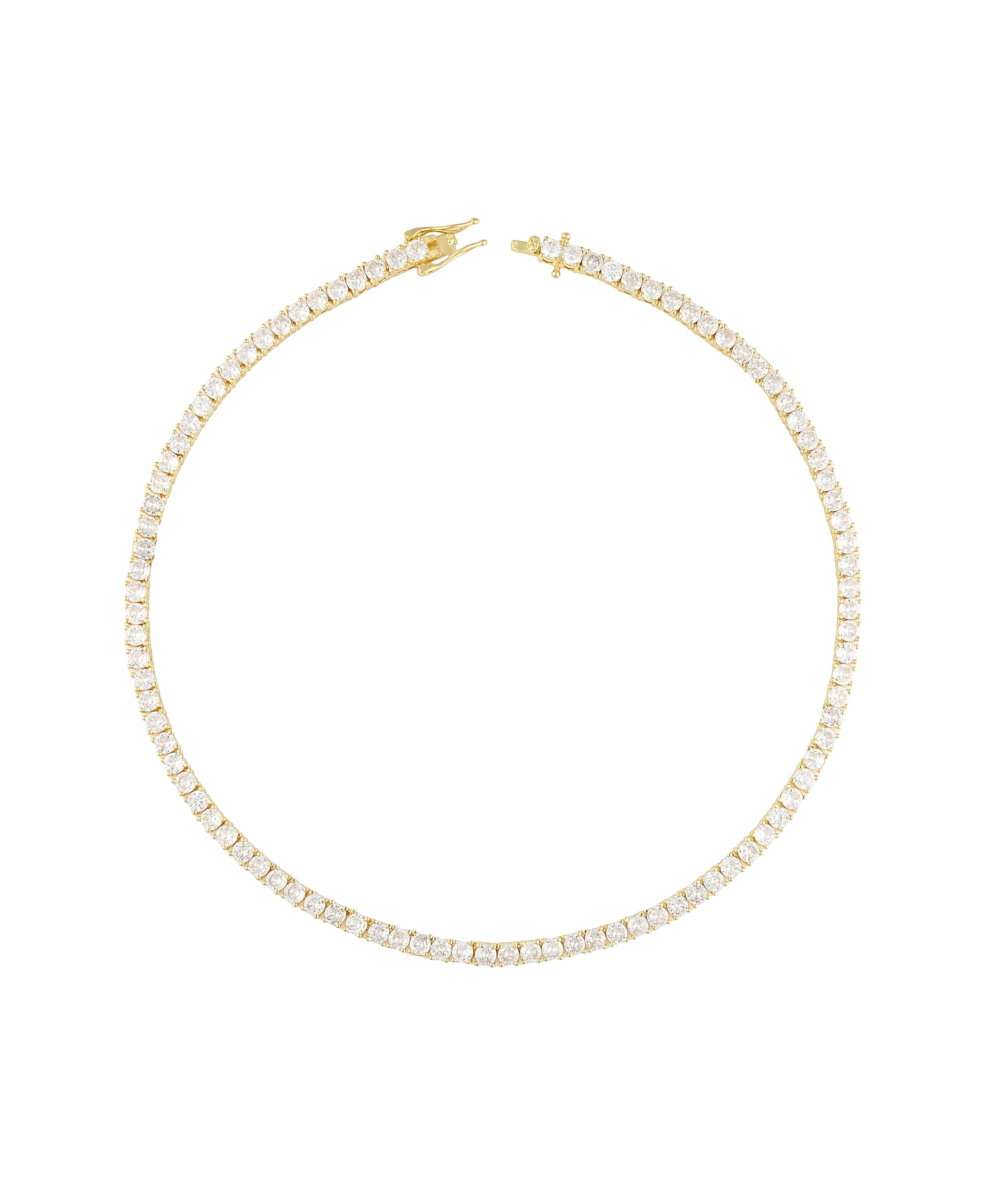 Martinis At Midnight Necklace Gold
