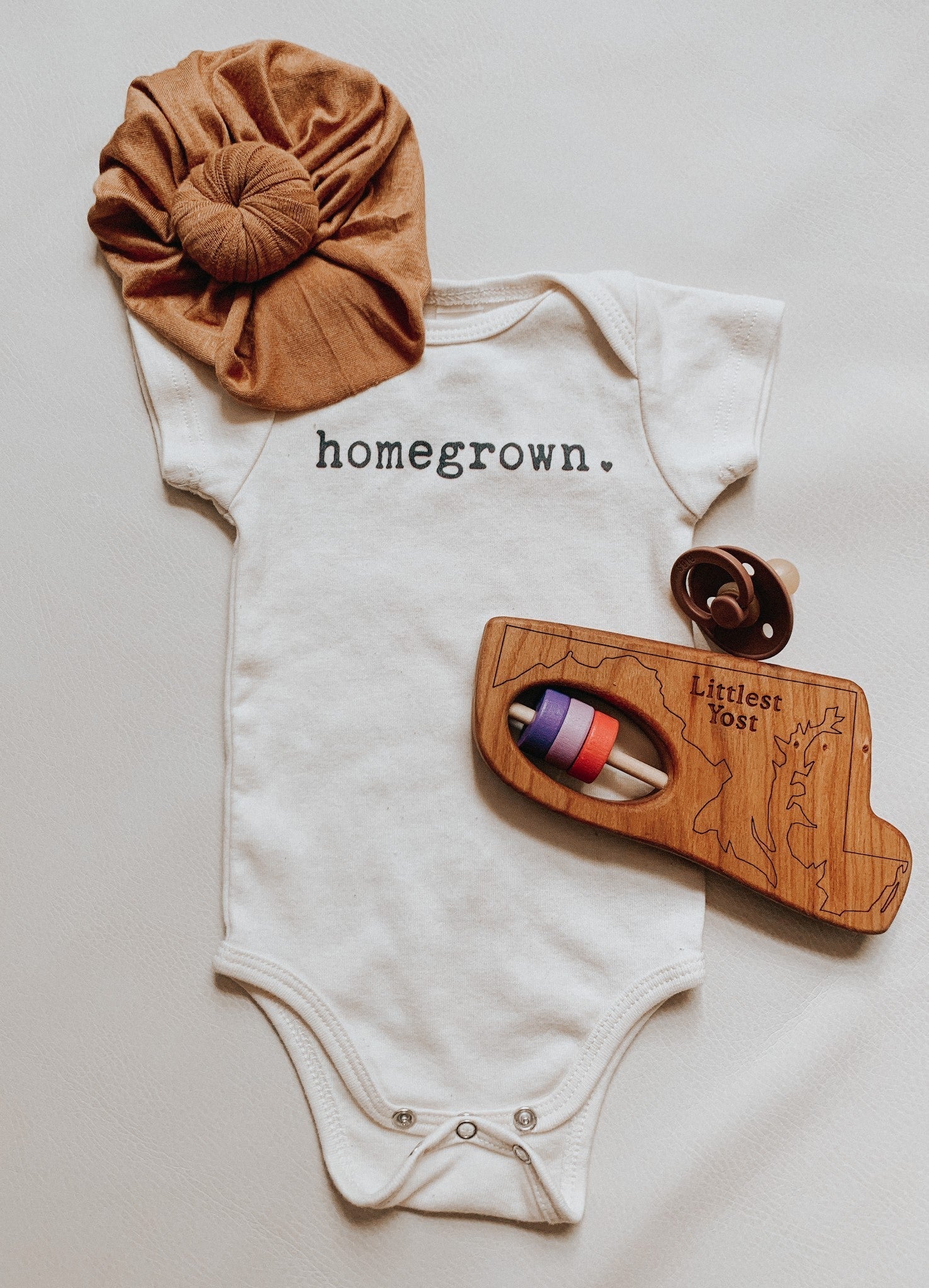 Maryland State Wooden Baby Rattle™