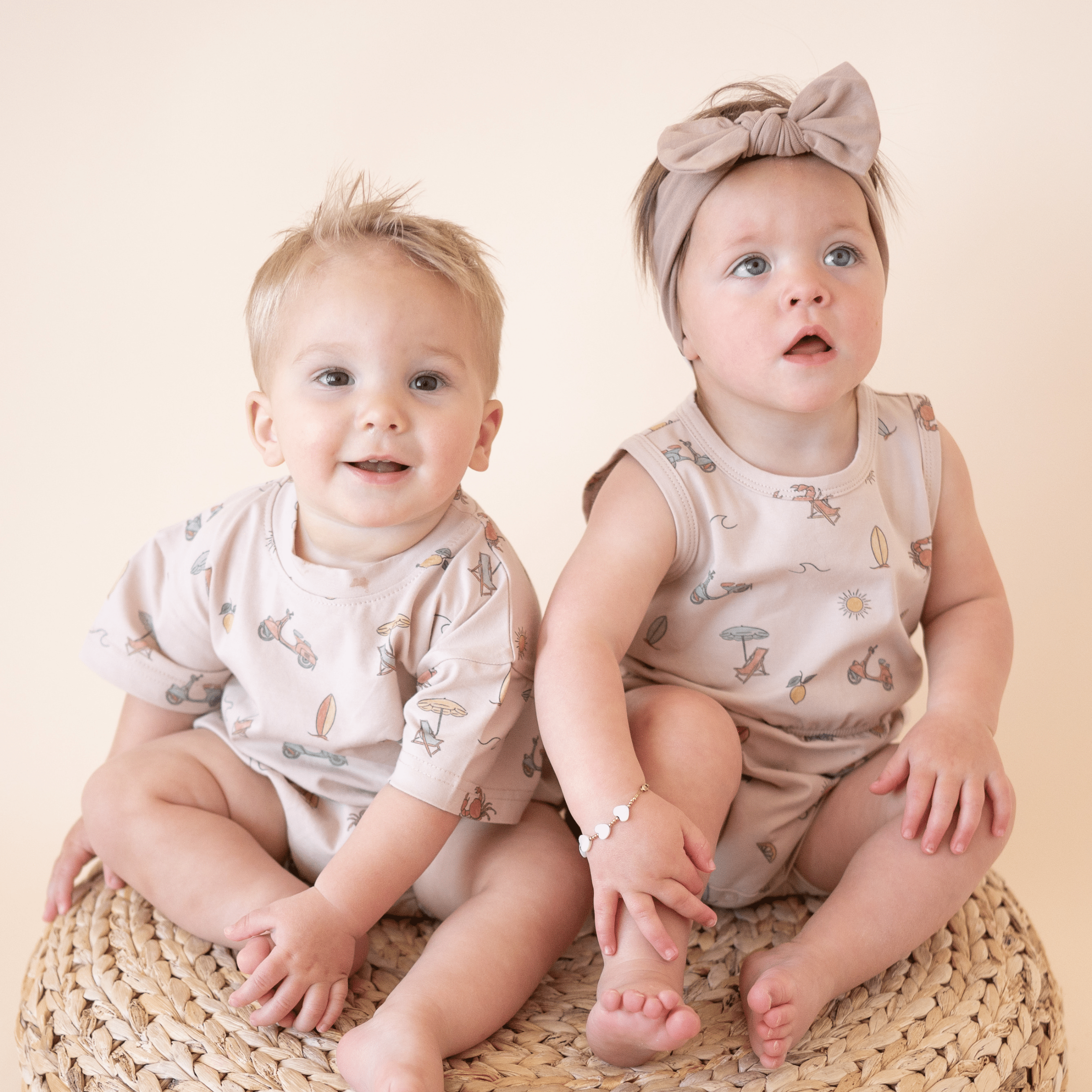 Organic Cotton Playsuit – Summer Vibes