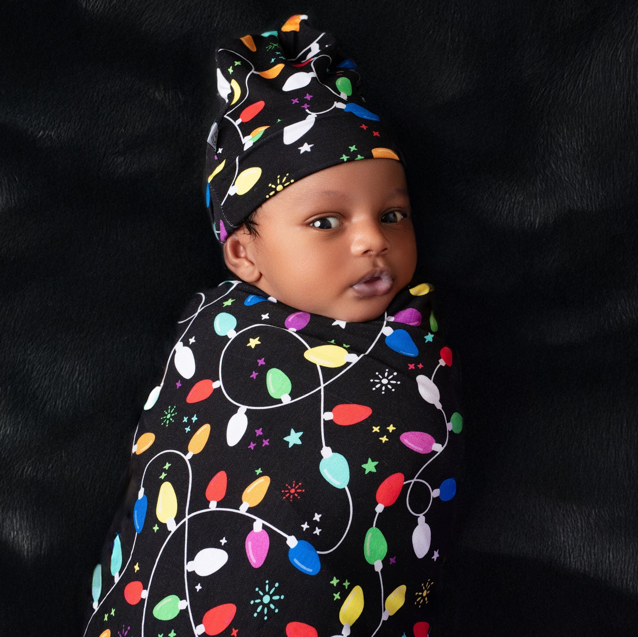 Holiday Lights | Bamboo Swaddle Blanket