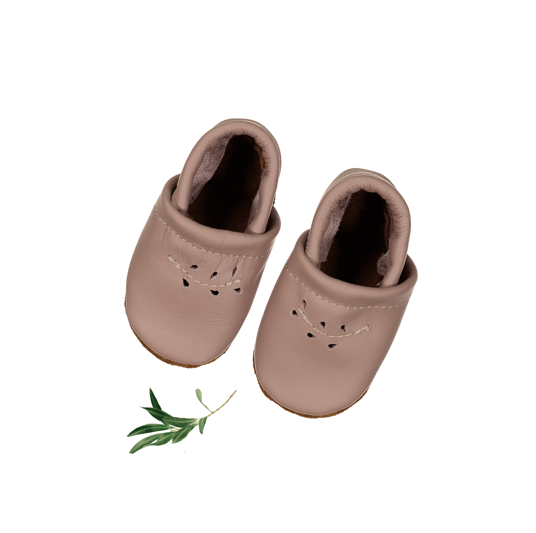 The Leather Mocc - Mauve