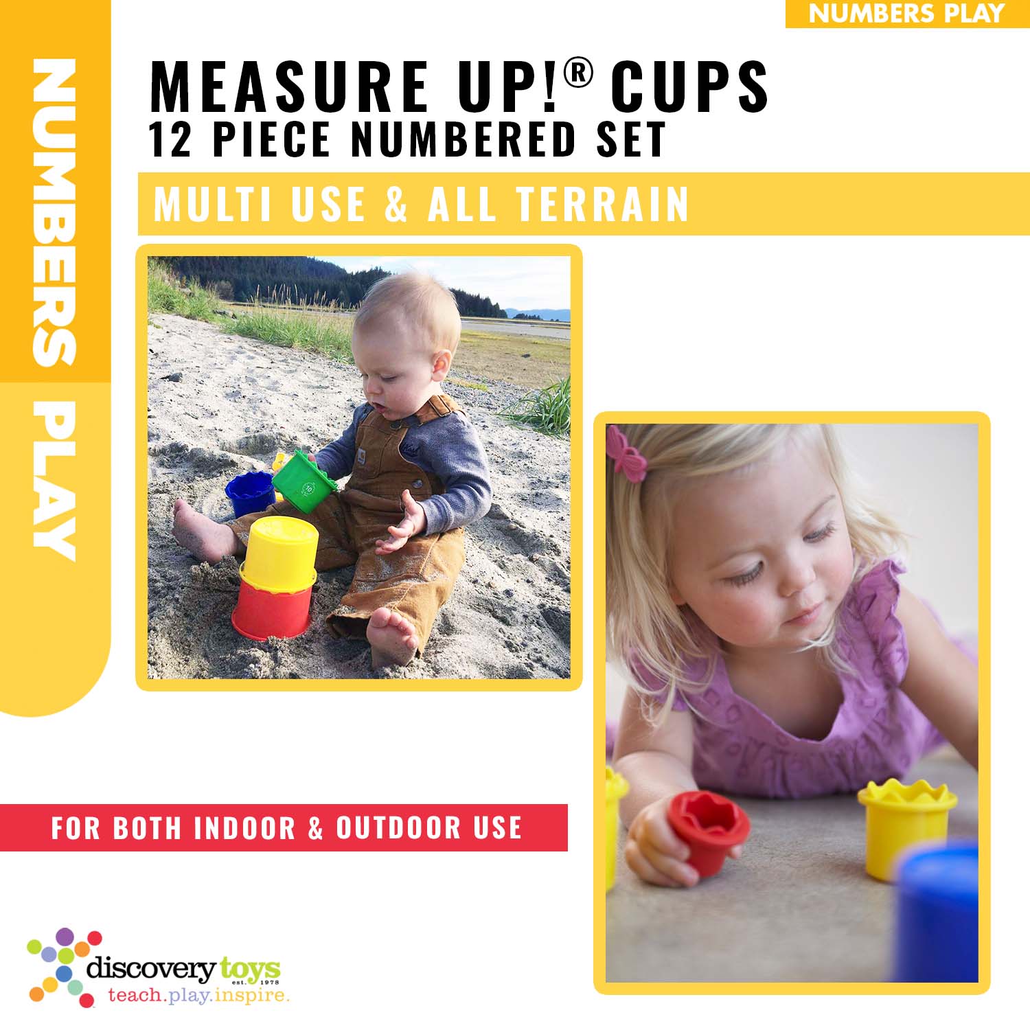 Measure Up! Cups Stack & Learn Set