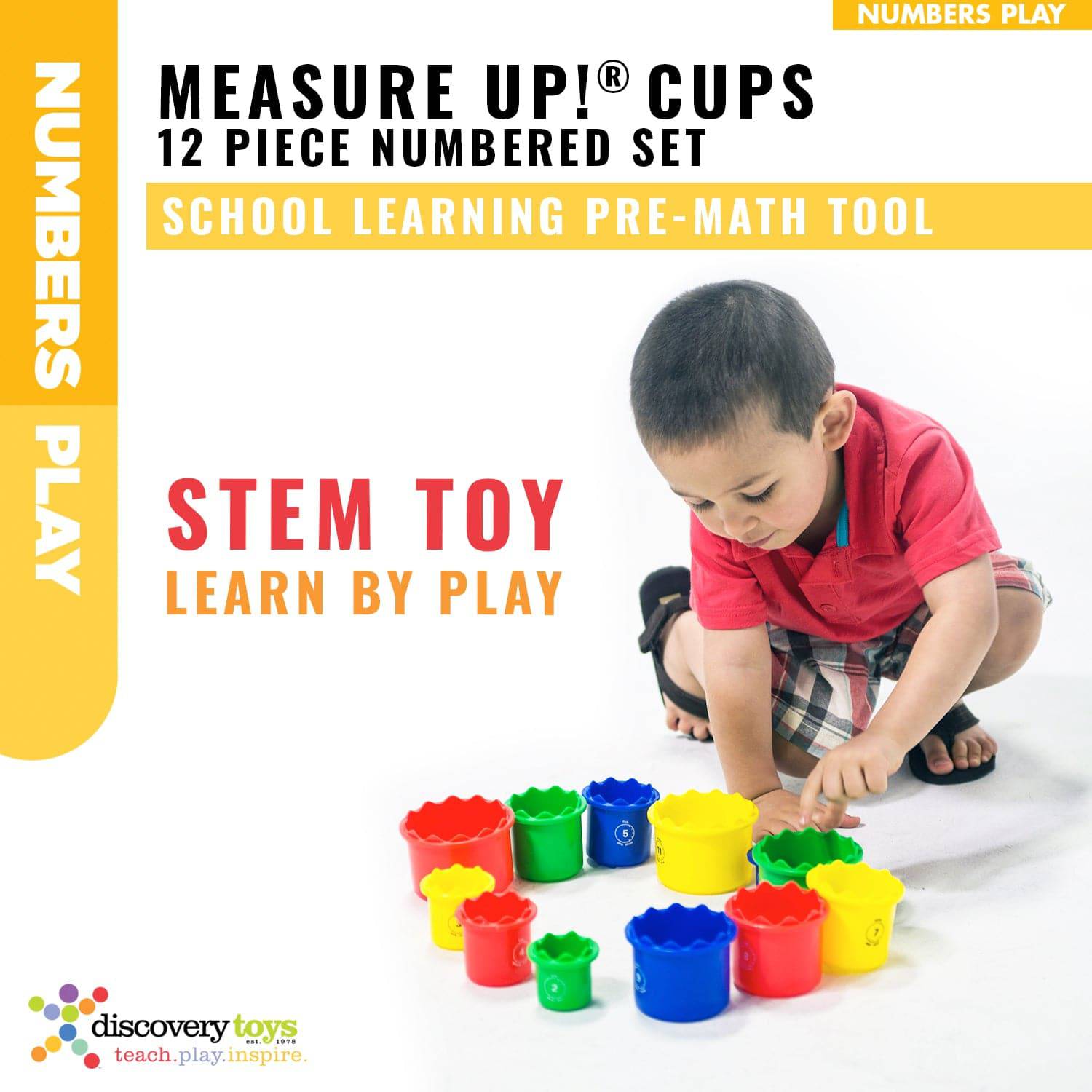 Measure Up! Cups Stack & Learn Set