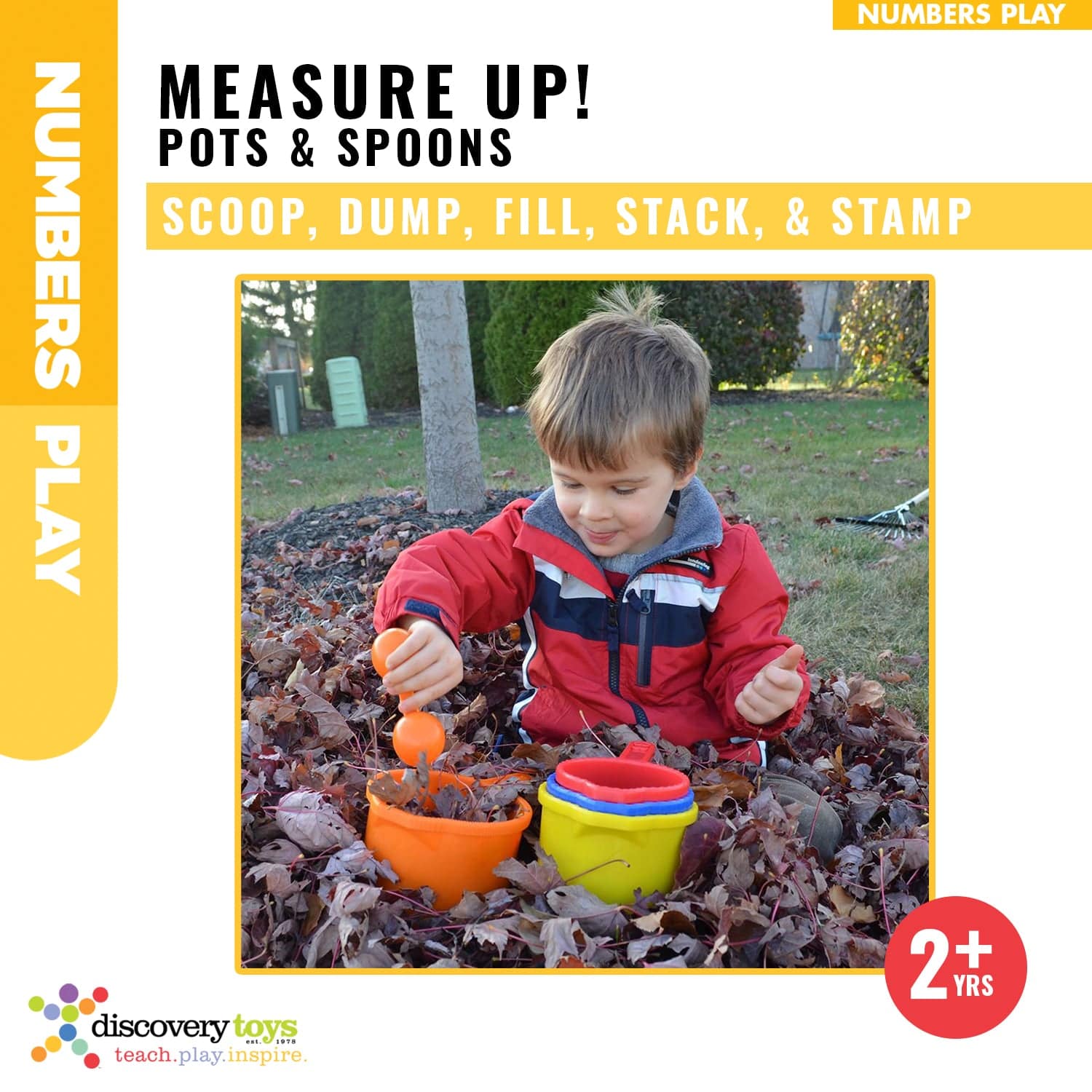 Measure Up! Pots & Spoons Stack & Learn Set