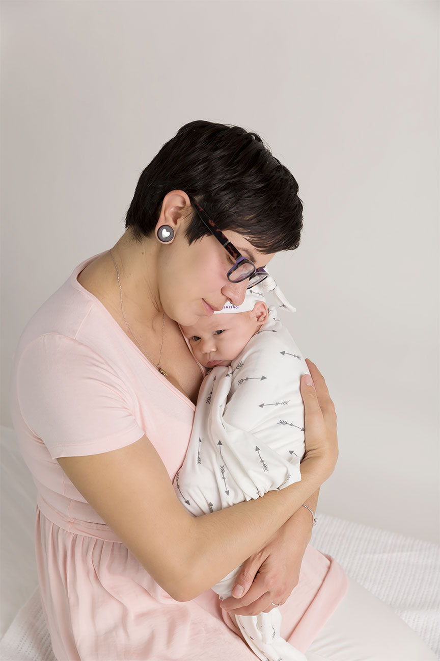Newborn Top Knot Hat - Quill