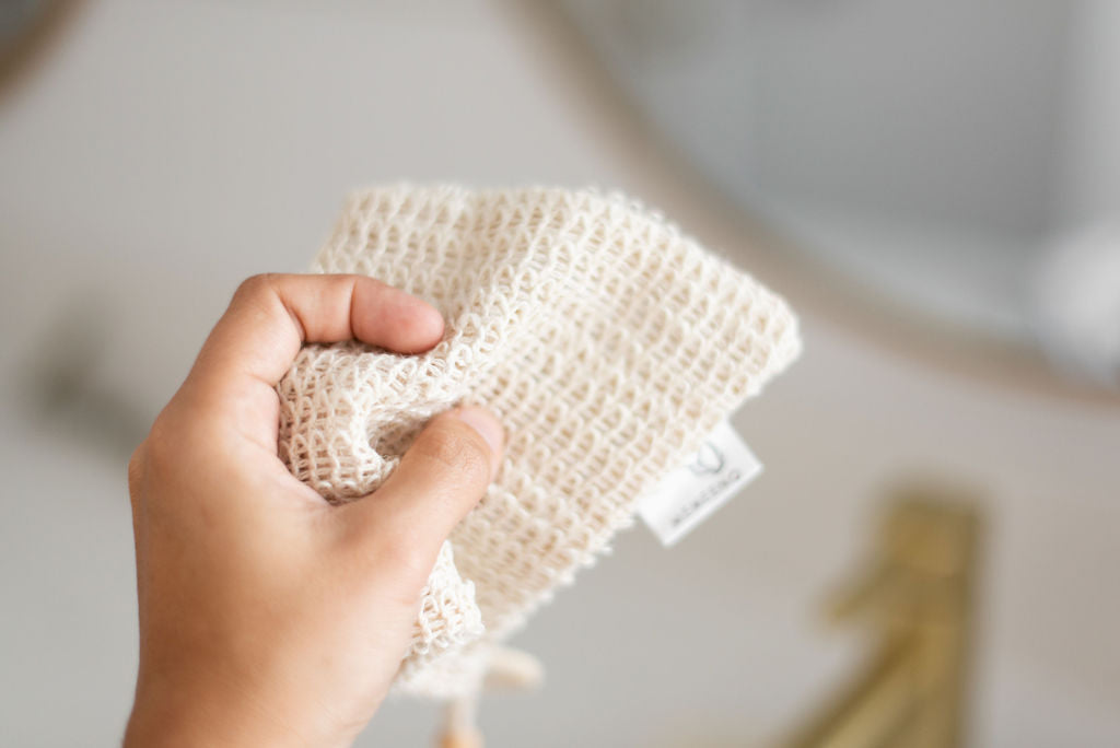 All-natural Sisal Soap Pouch