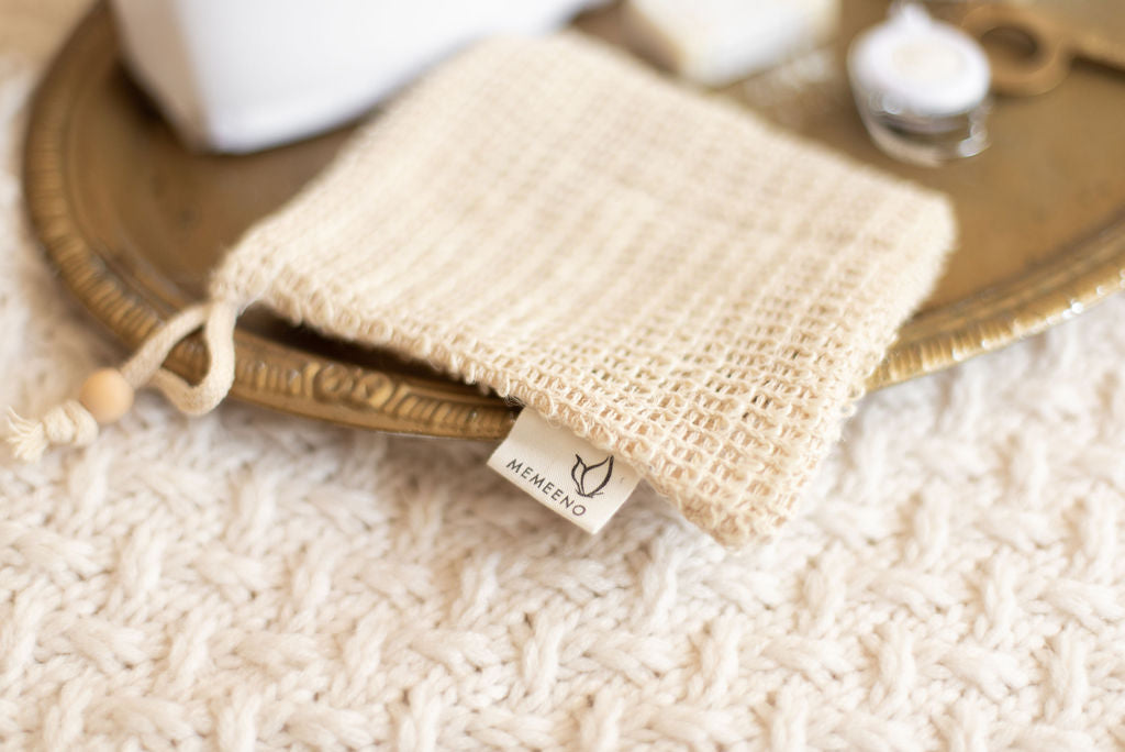 All-natural Sisal Soap Pouch