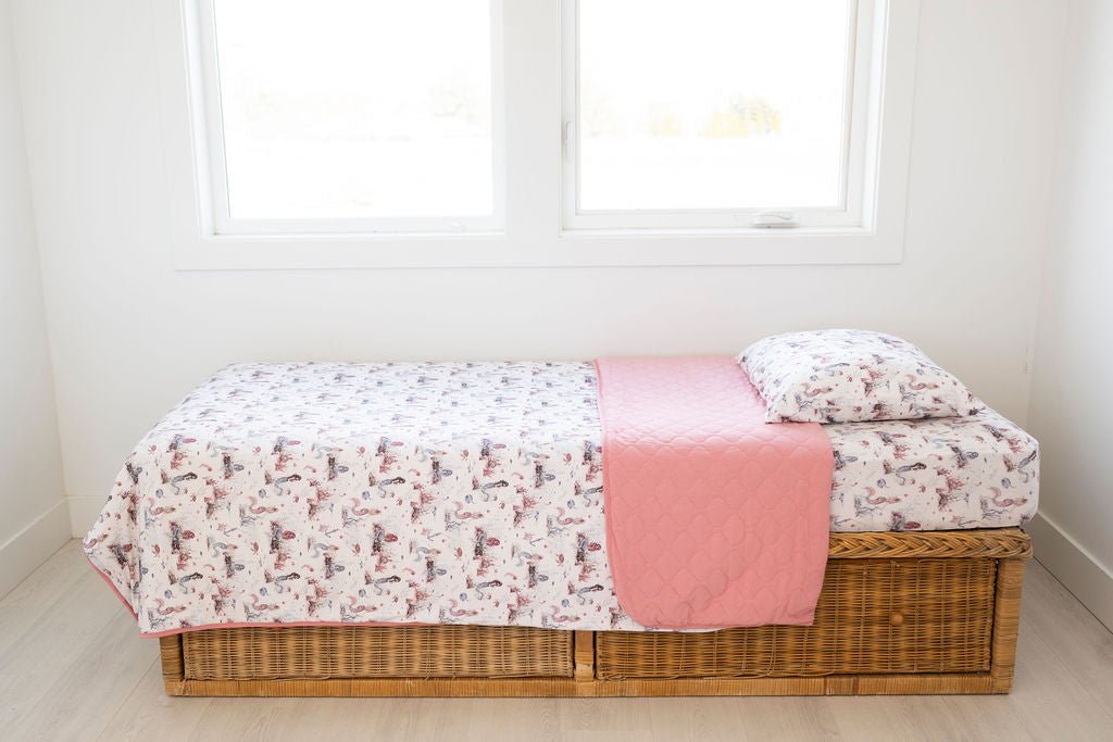 Mermaid Cove Adult Quilted Blanket Bdlj