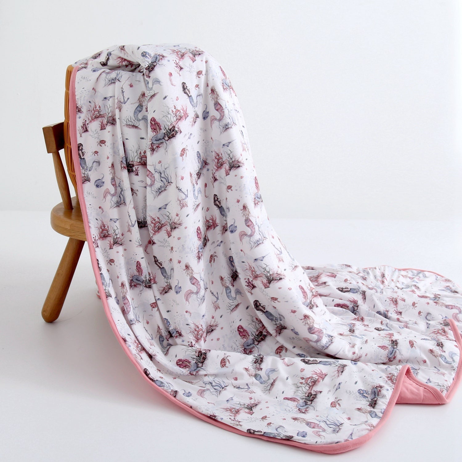 Mermaid Cove Adult Quilted Blanket Bdlj