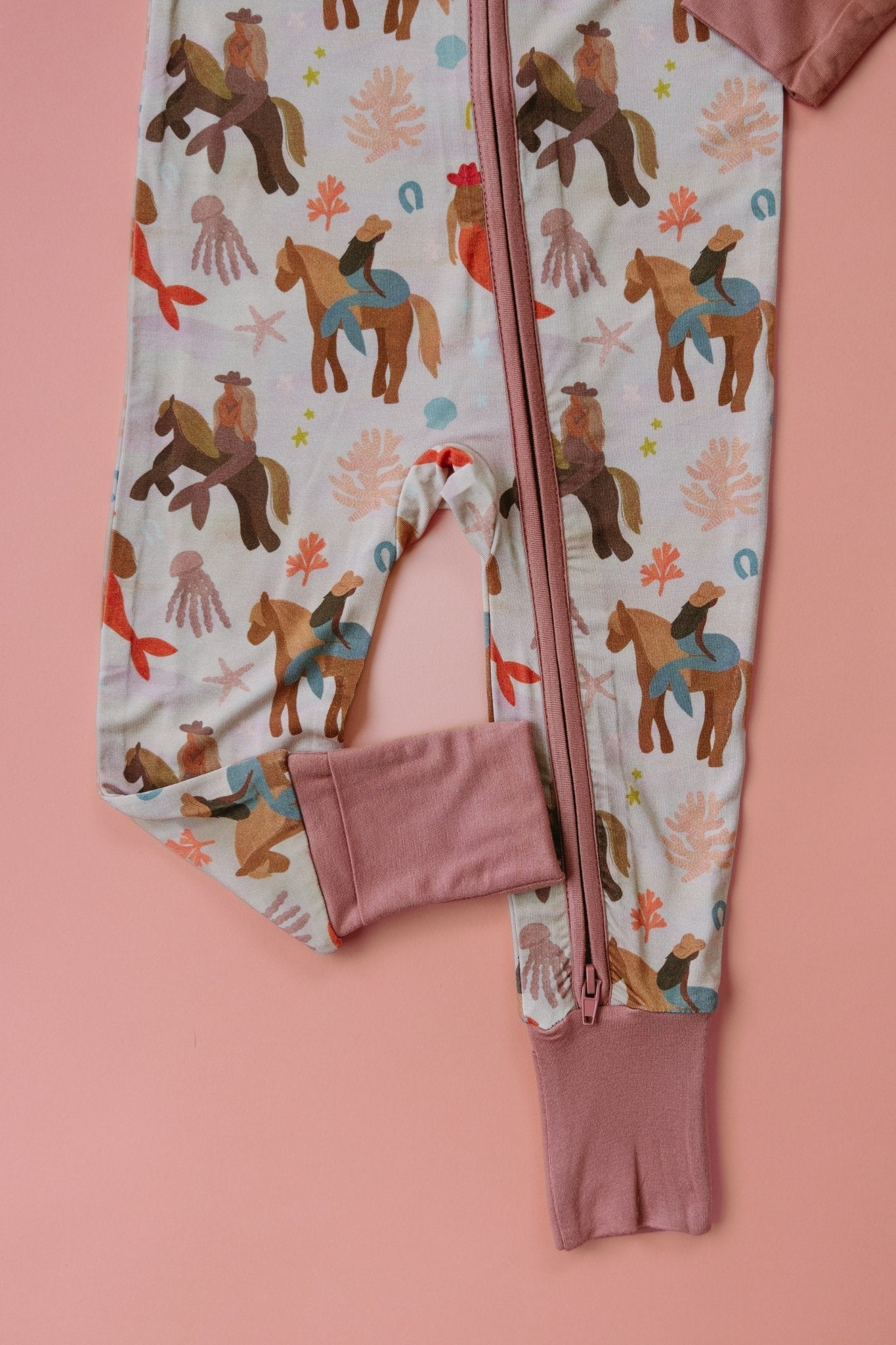 Mermaid Zipper Romper