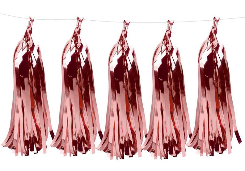 Rose Gold Tassel Tail