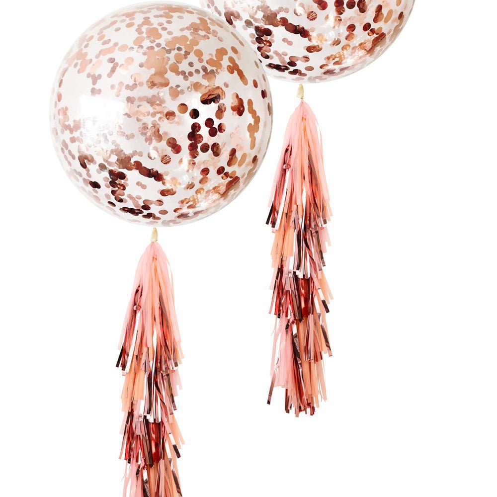 Rose Gold Tassel Tail