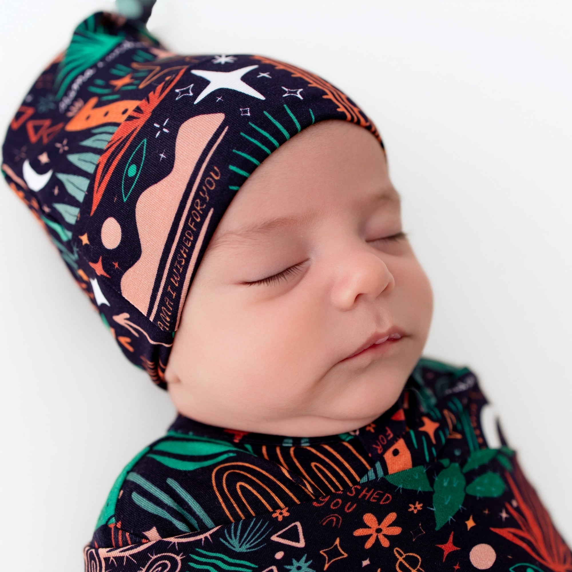The Softknot Cap | Desert Cactus (midnight)