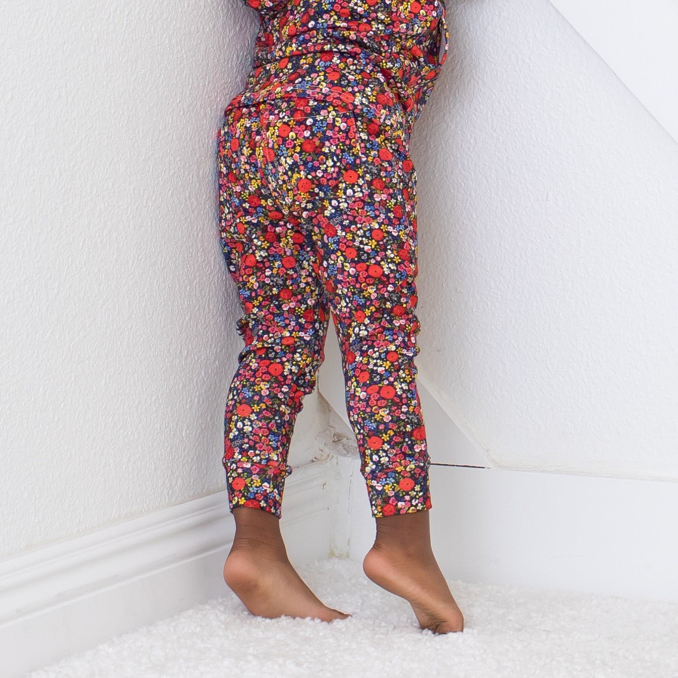 Midnight Petals Relaxed Fit Jogger