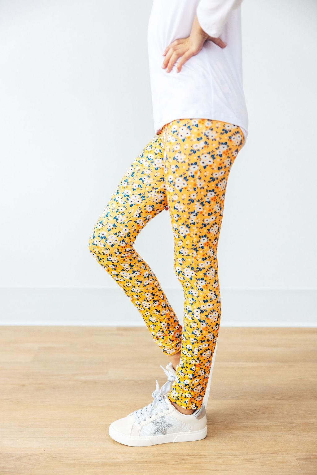Fall Floral Leggings