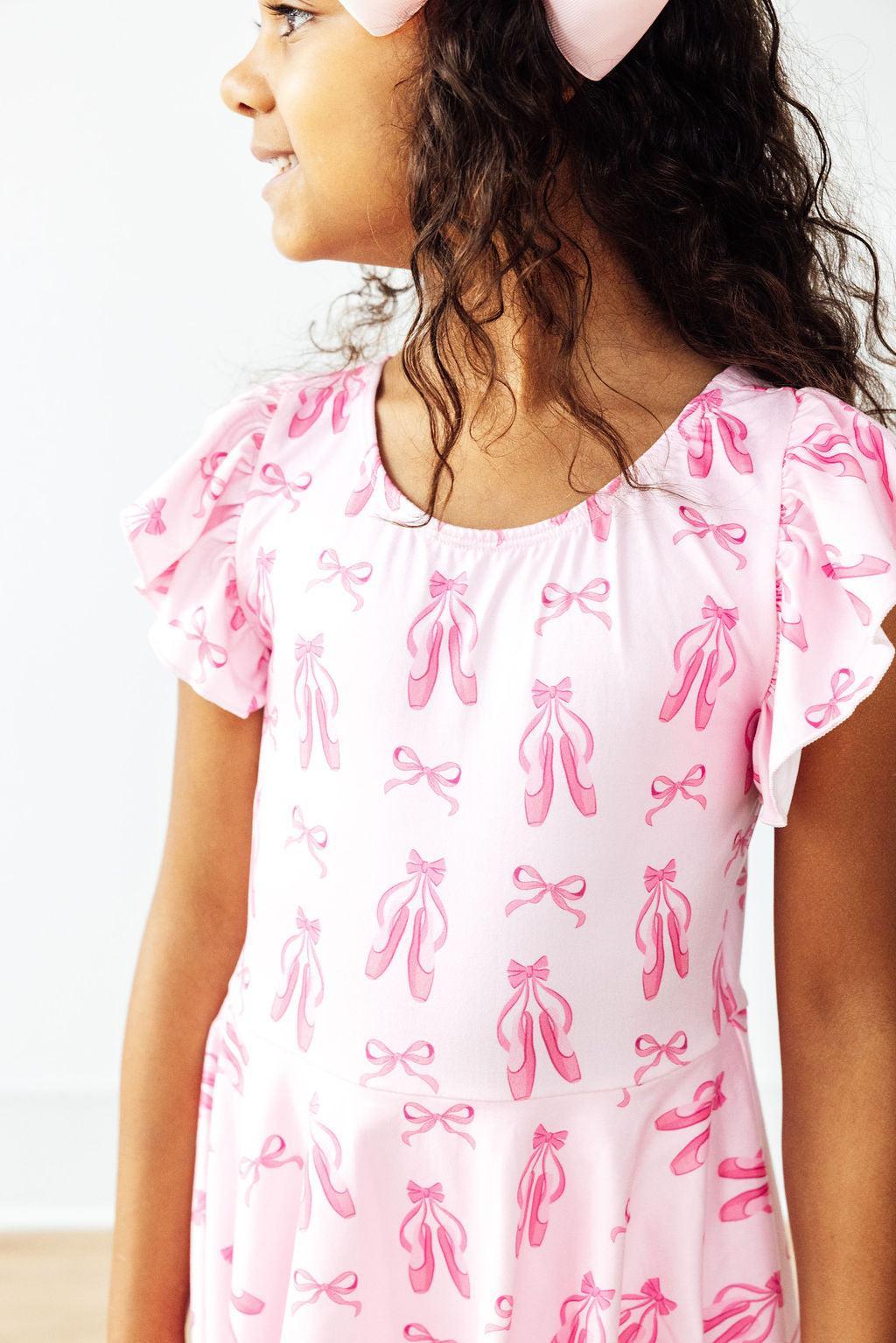 Twirling En Pointe S/s Twirl Leotard