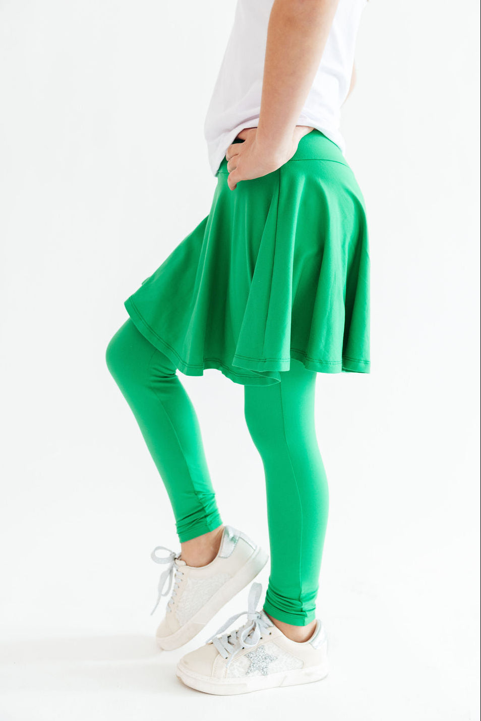 Kelly Green Twirl Skegging