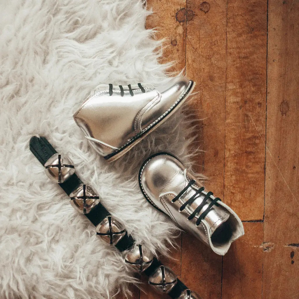 Milo Boot - Silver (leather Sole)