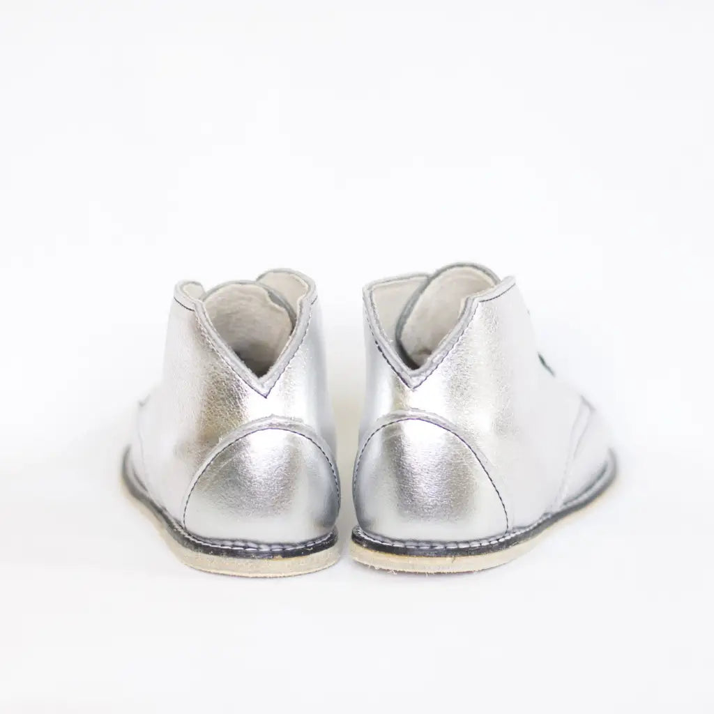 Milo Boot - Silver (leather Sole)