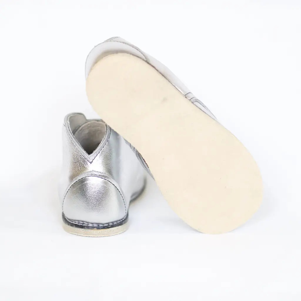 Milo Boot - Silver (leather Sole)