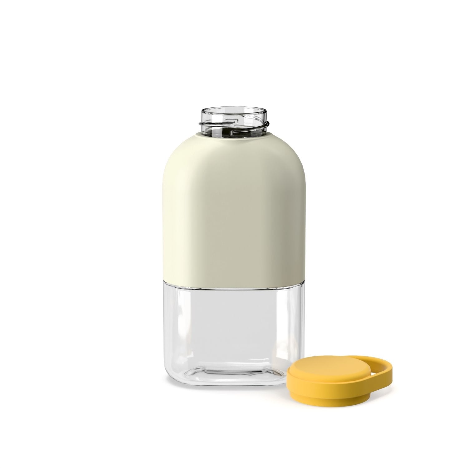 Slim Water Bottle 12 Oz Ivory / Mimosa - Set Of 2