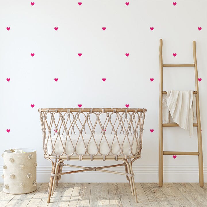 Mini Heart Wall Decals