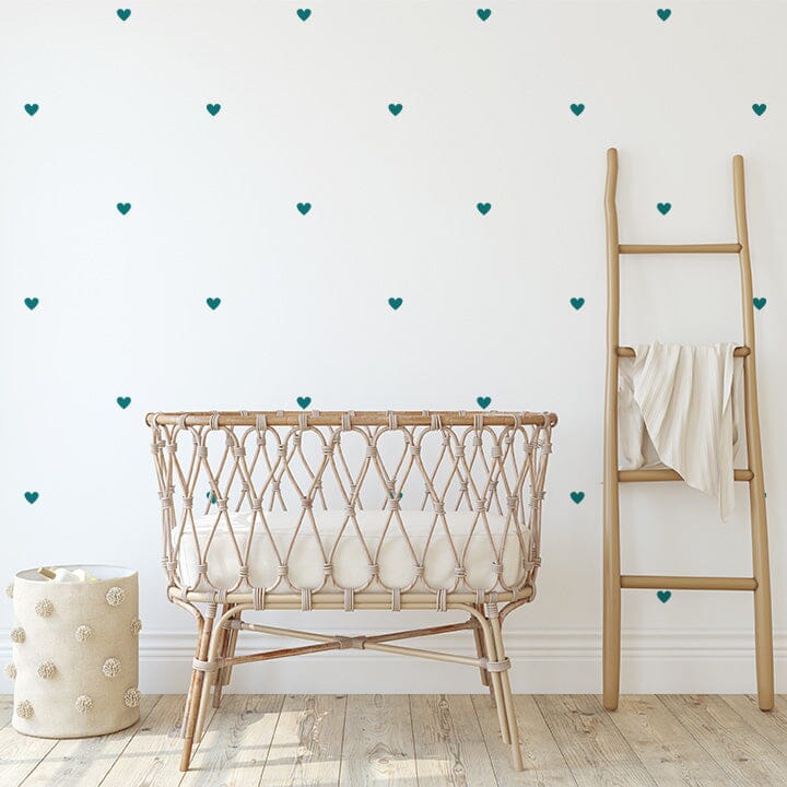 Mini Heart Wall Decals