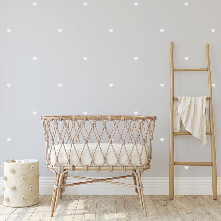 Mini Heart Wall Decals