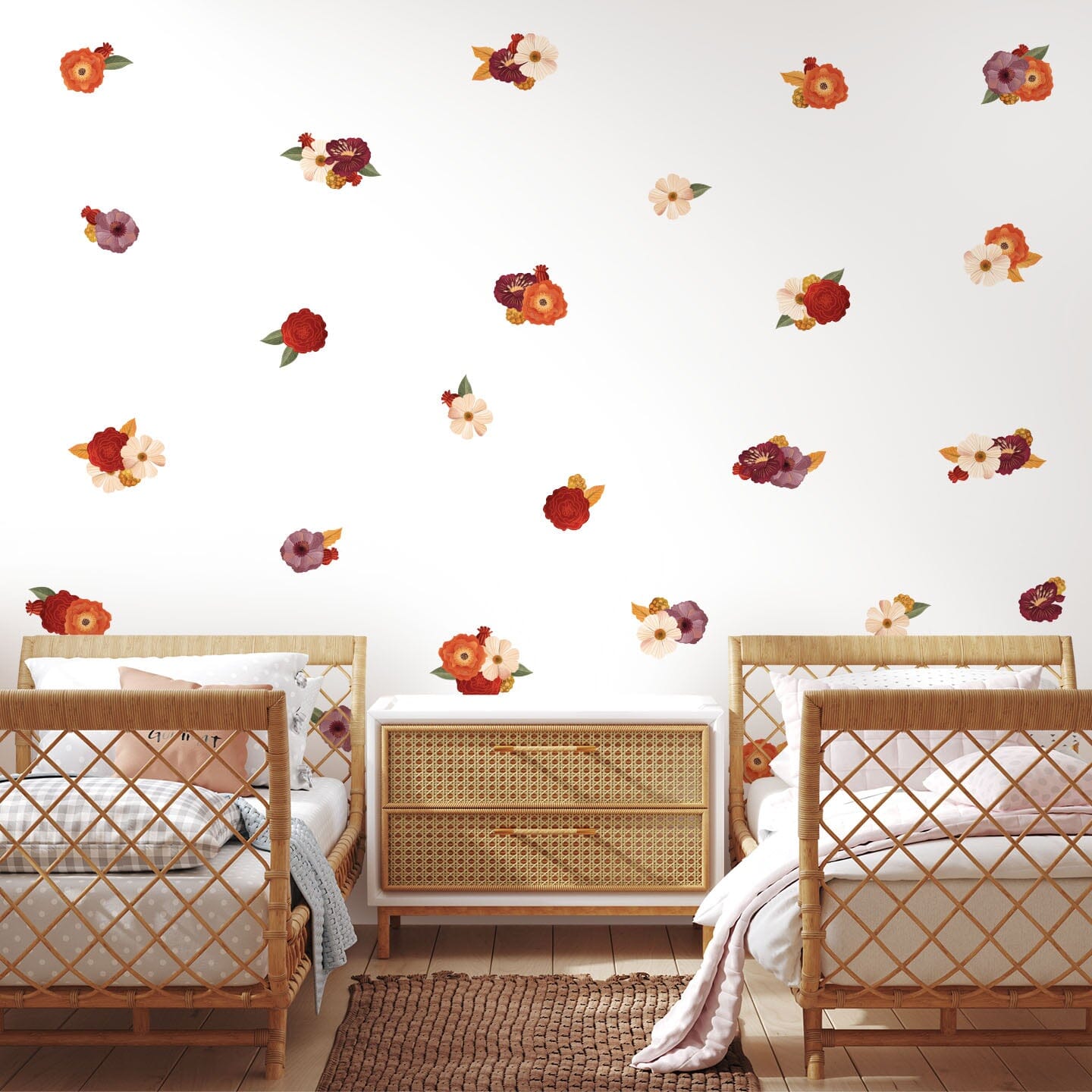 Mini Wonderland Floral Wall Decals
