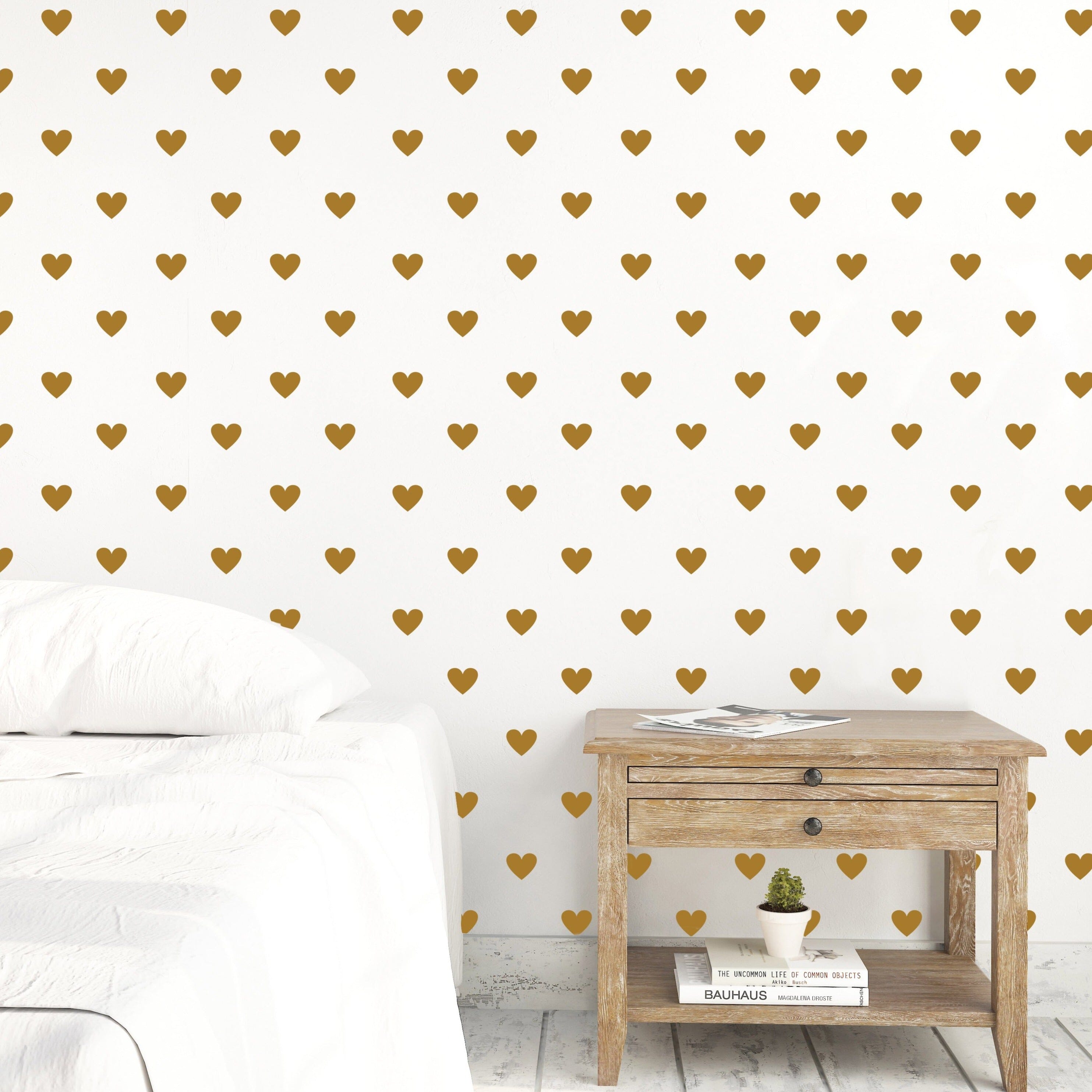 Mini Heart Wall Decals