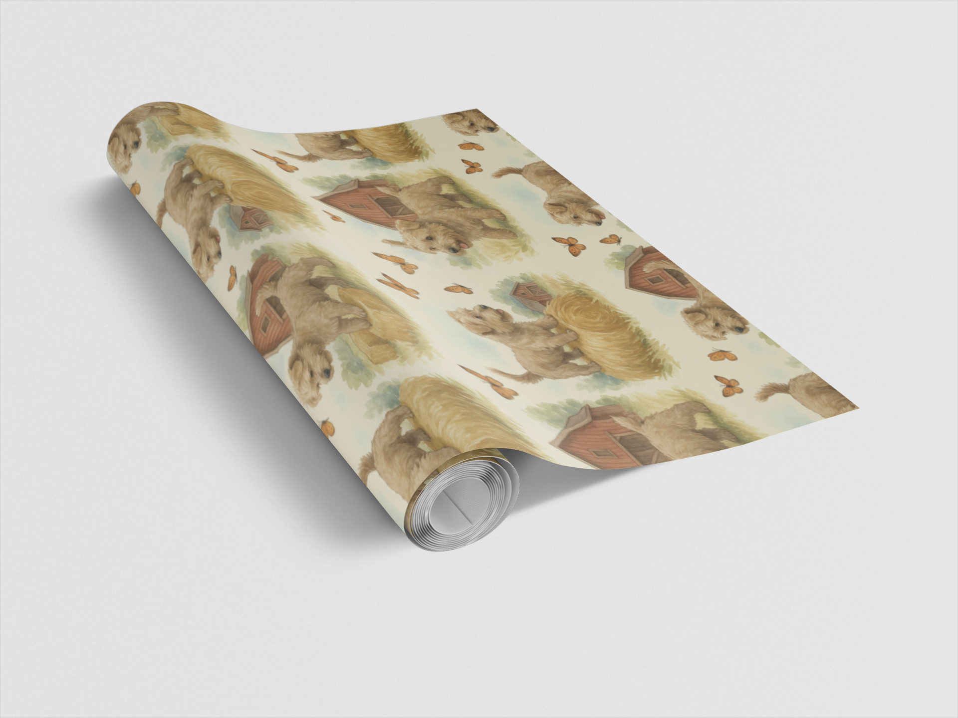 Playful Terrier Companions