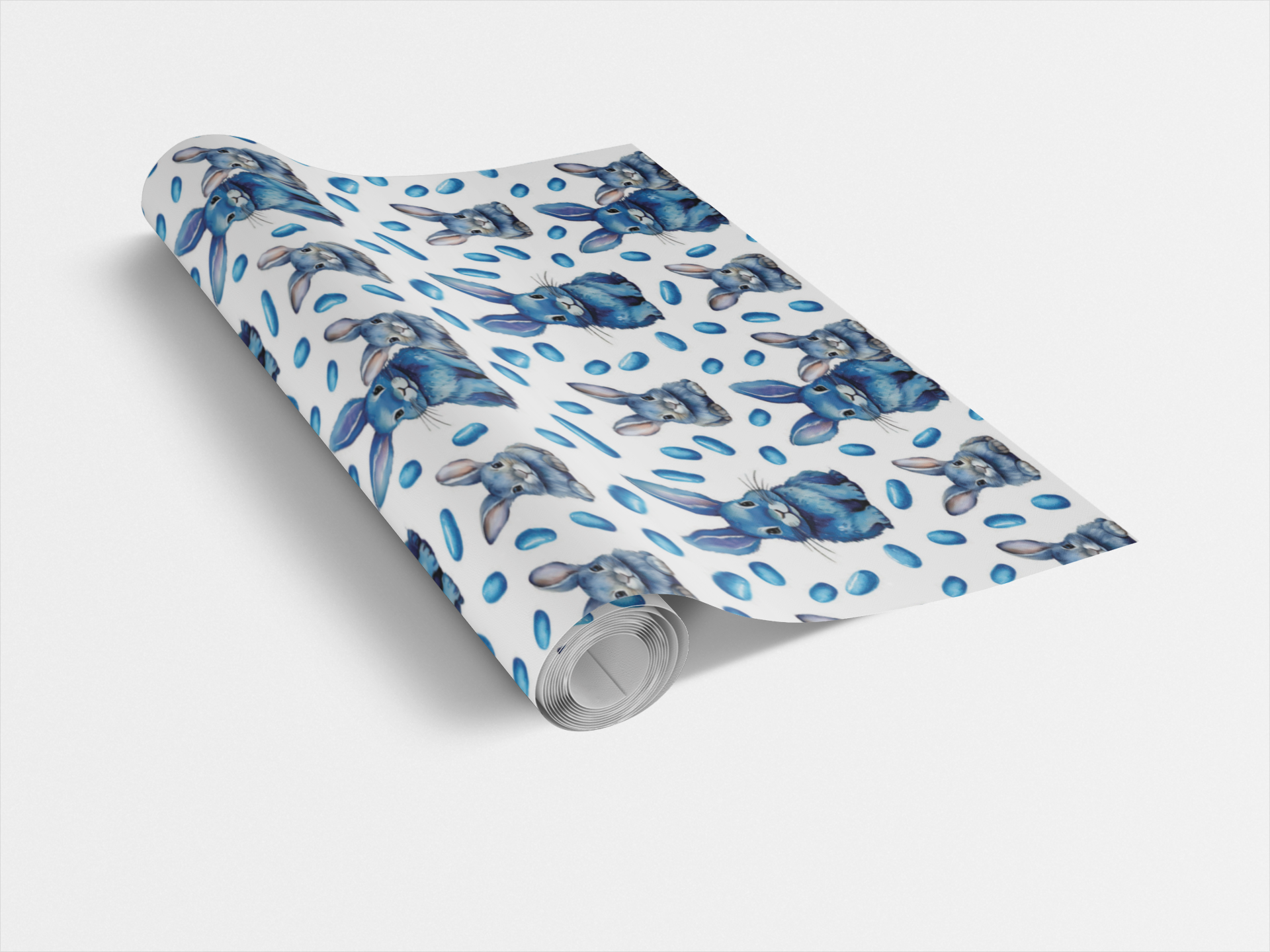 Bunnies And Beans - Blue