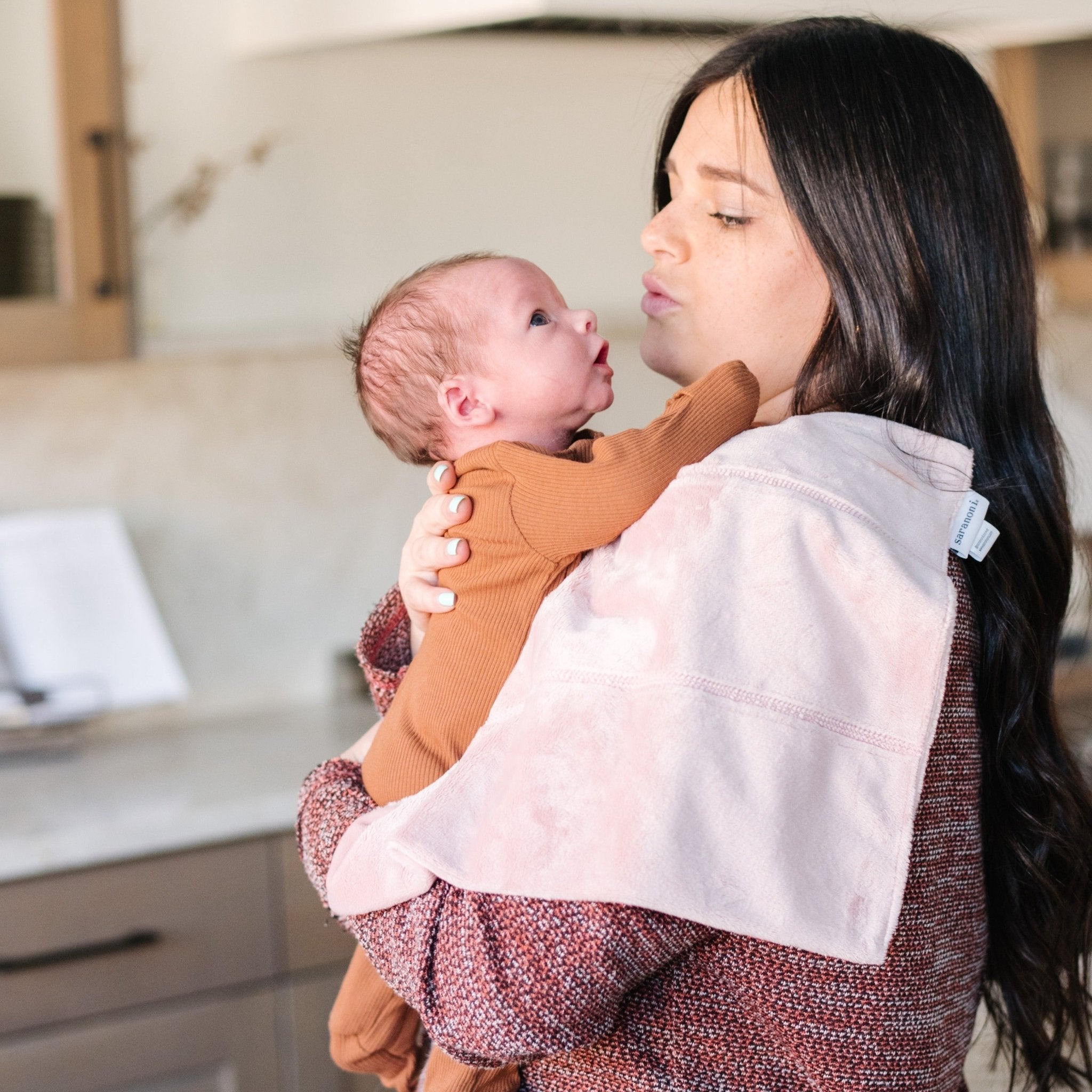 Minky Burp Cloths 3-pack